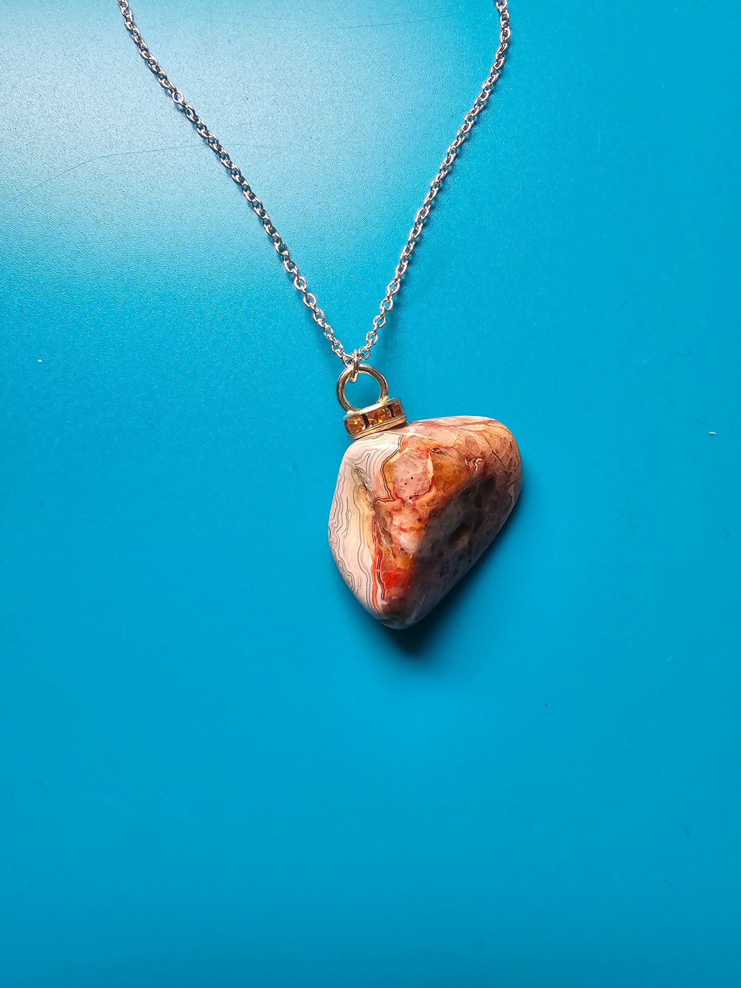 Lace Agate Pendant