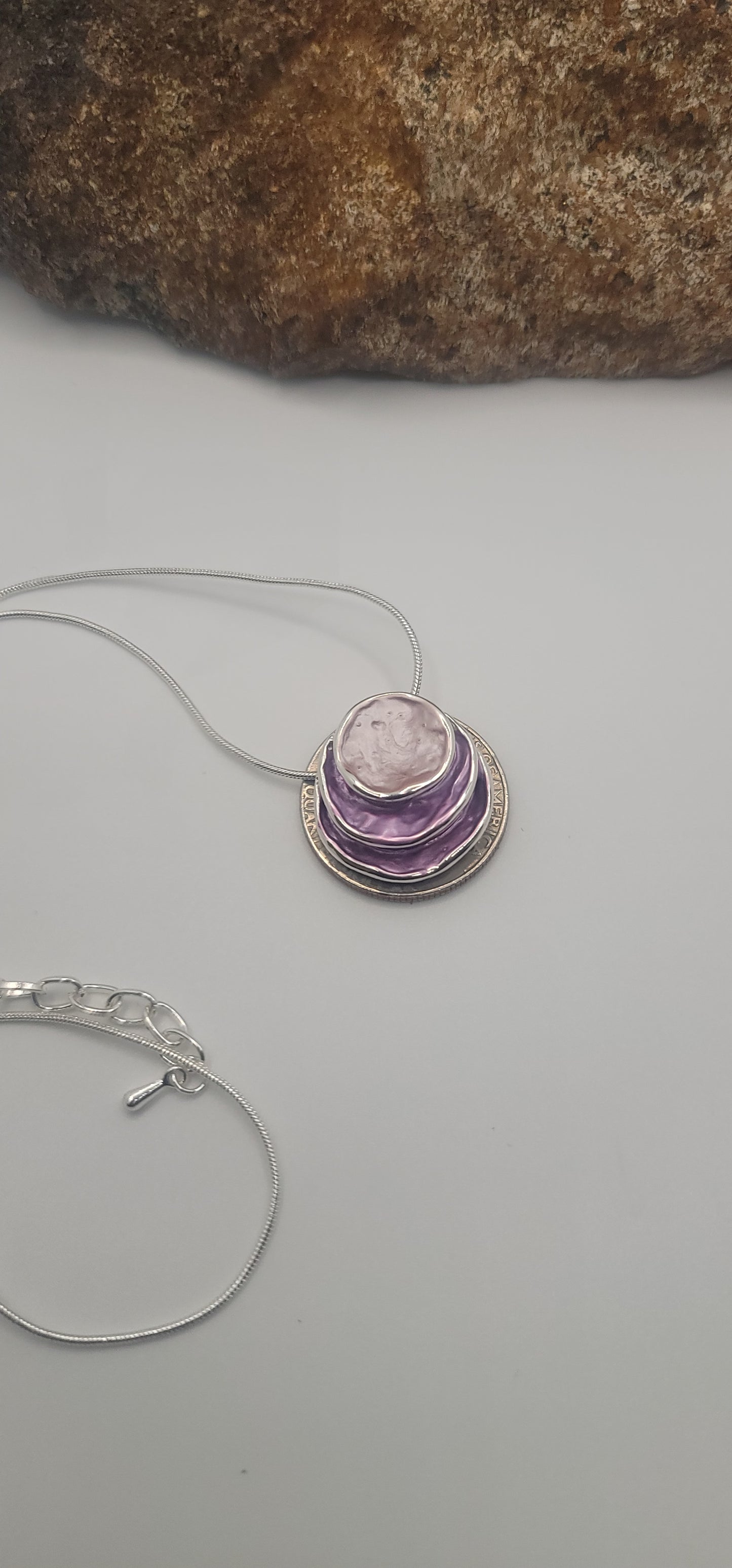 Cute, unique, expressive enamel alloy pendant necklace