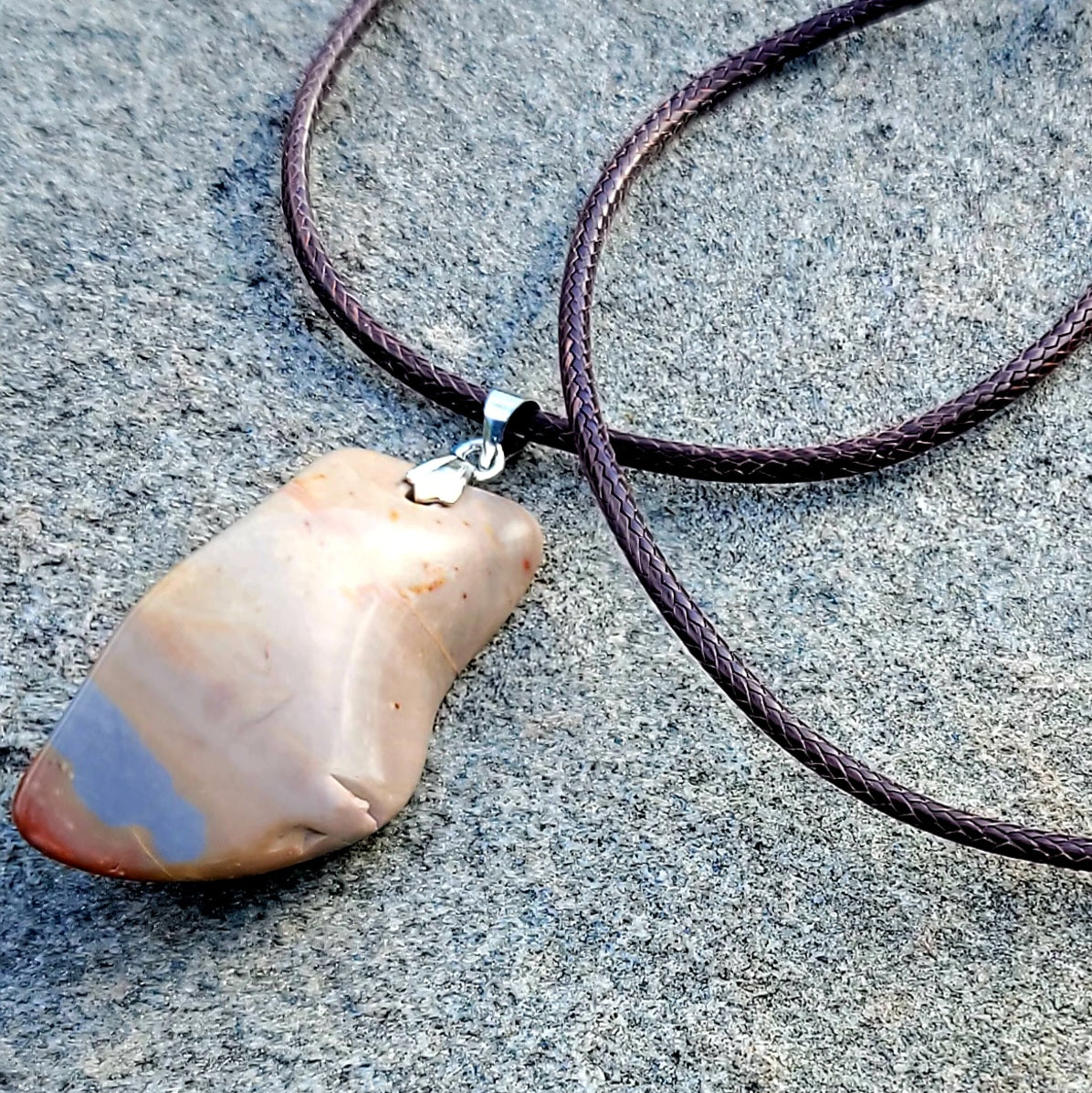 POLYCHROME JASPER PENDANT