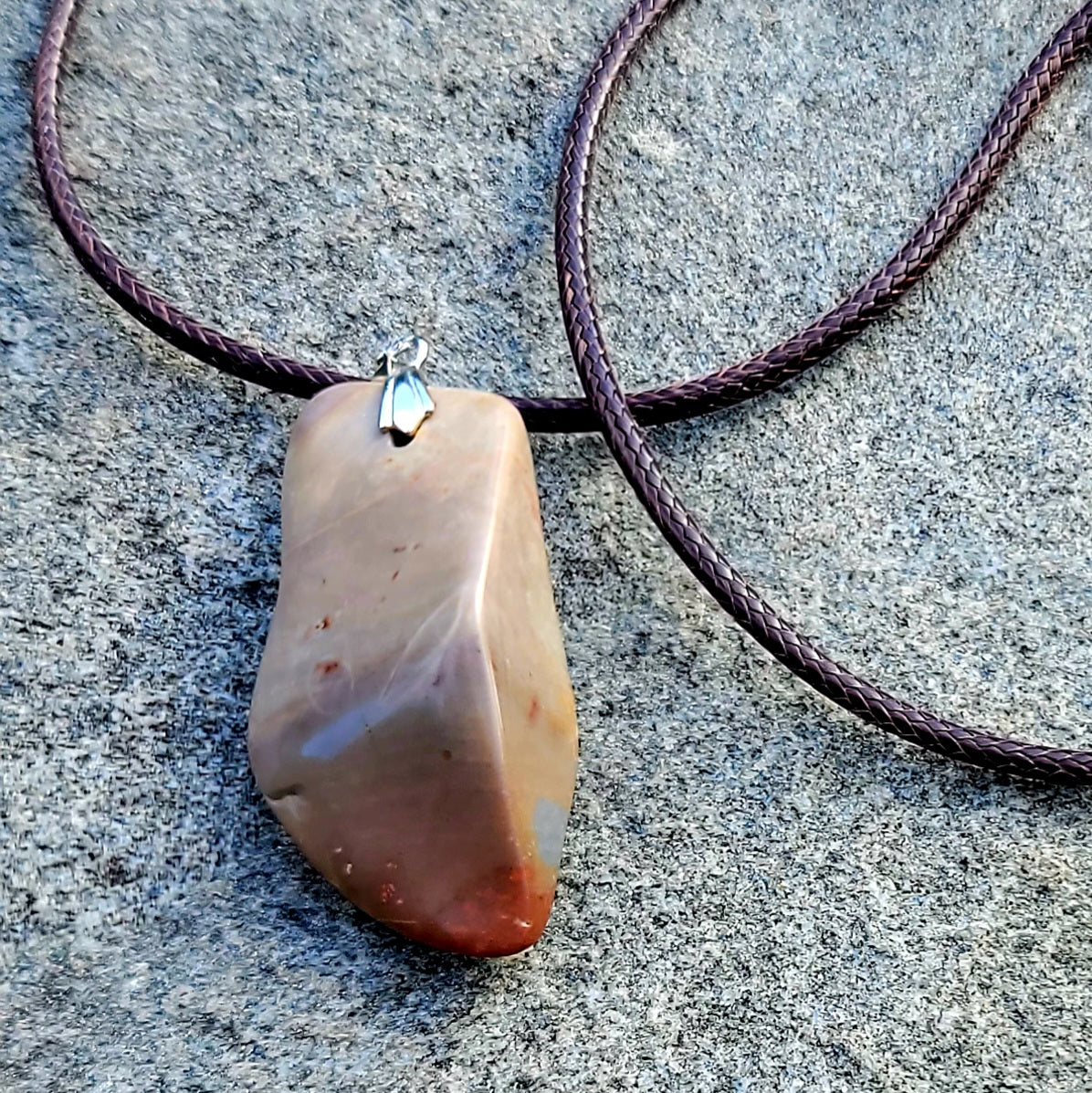 POLYCHROME JASPER PENDANT