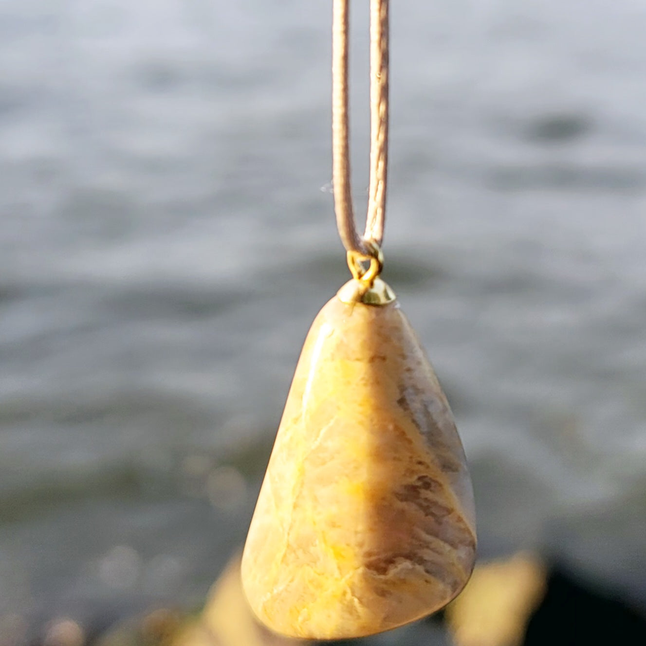 Gorgeous Grey moonstone pendant. Moonstone is said to bring you calmness, relieve stress and provide emotional healing. Enjoy this as a personal piece or give as a thoughtful gift.