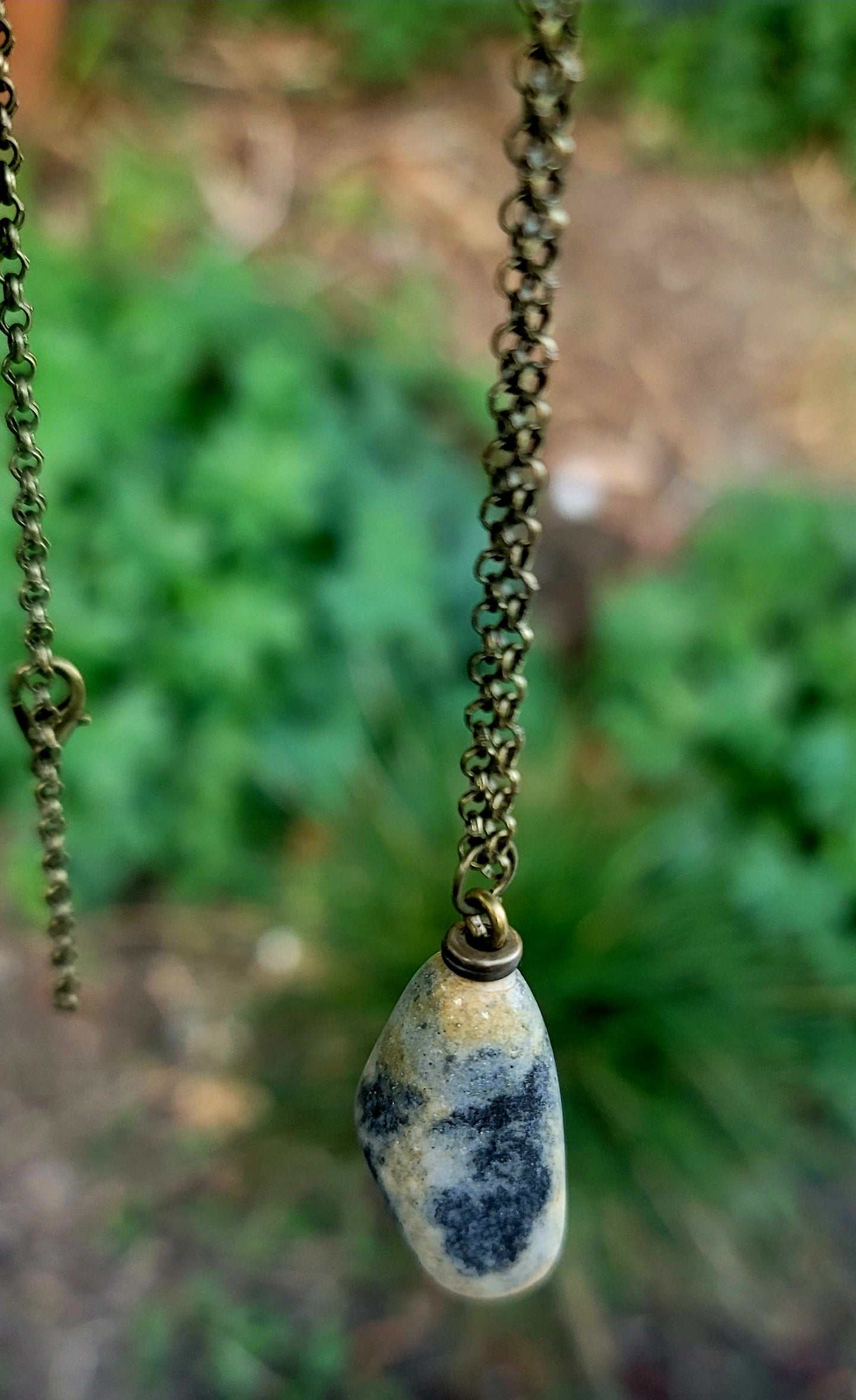 VERY UNIQUE SERPENTINE PENDANT