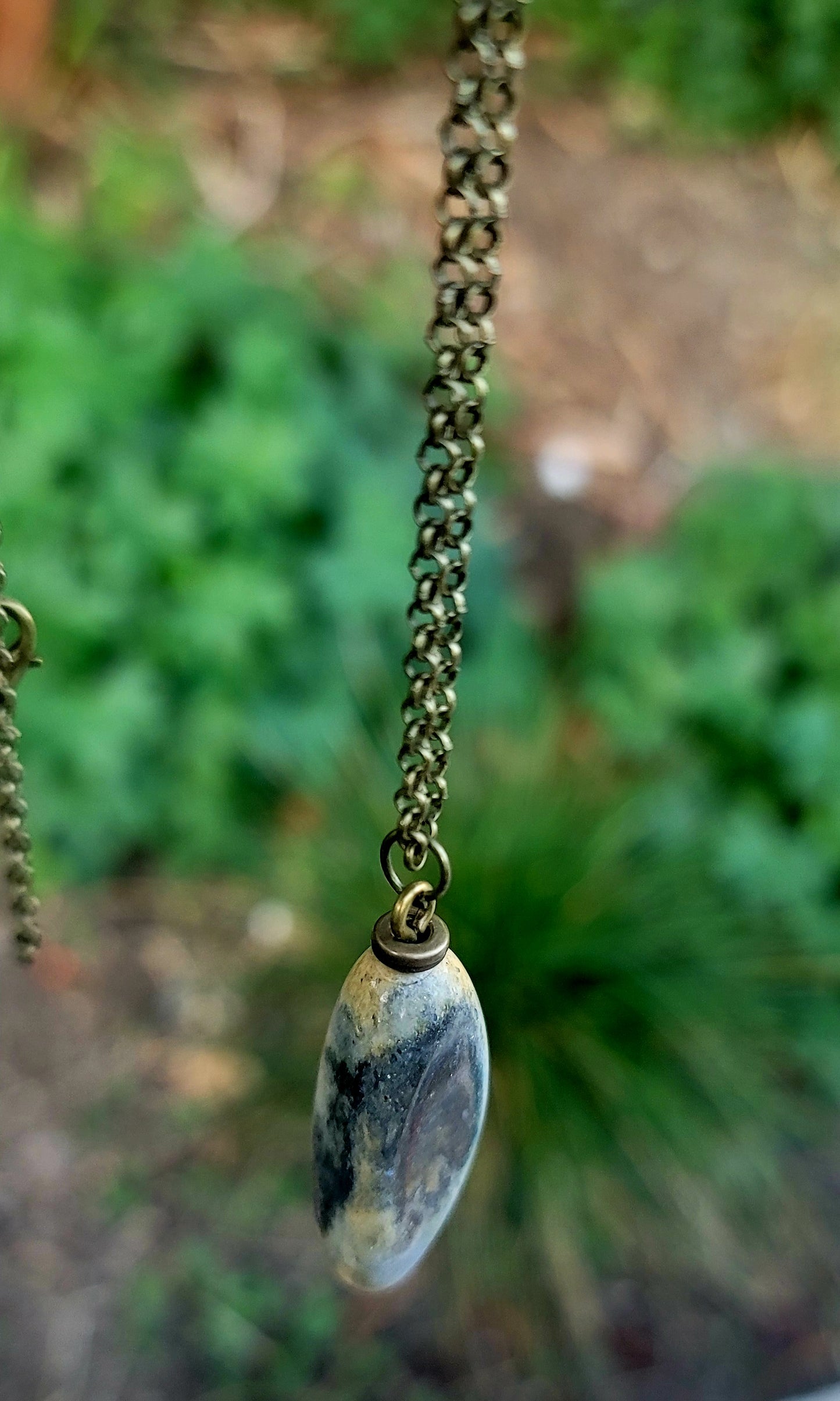 VERY UNIQUE SERPENTINE PENDANT