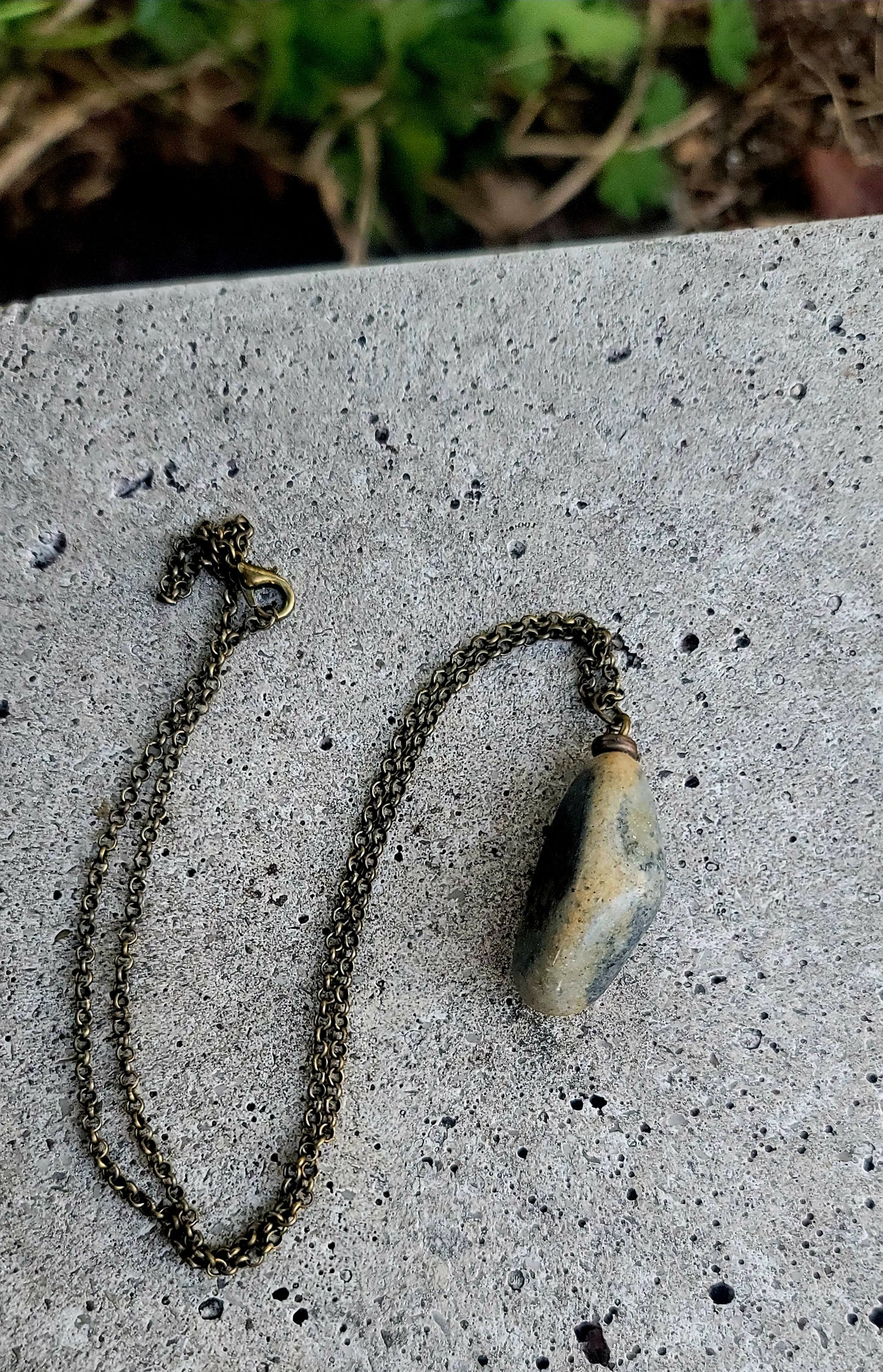 VERY UNIQUE SERPENTINE PENDANT