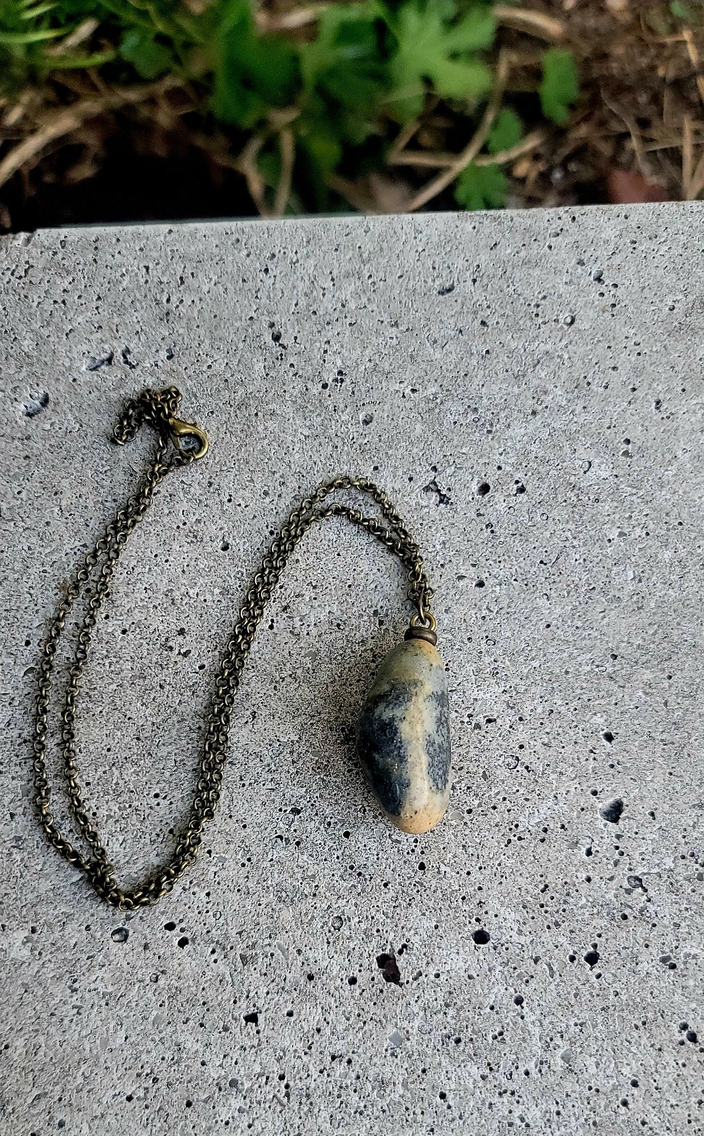 VERY UNIQUE SERPENTINE PENDANT