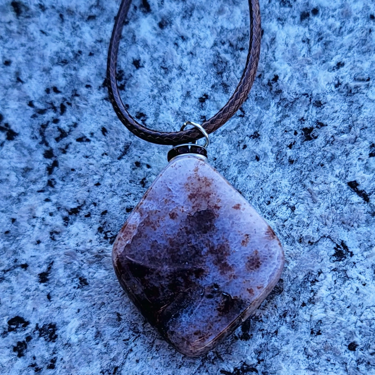 One of a kind Ferruginous Quartz Pendant