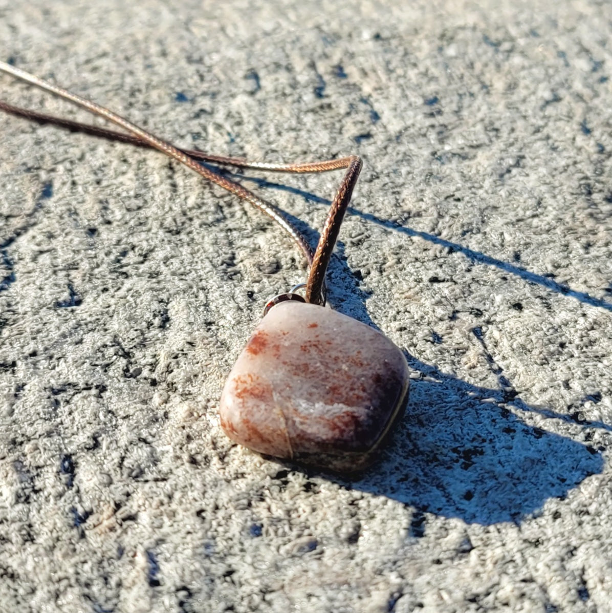 One of a kind Ferruginous Quartz Pendant