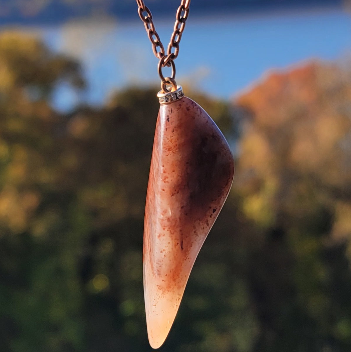 This highly distinctive Ferruginous Quartz Pendant is the perfect gift for the special someone in your life