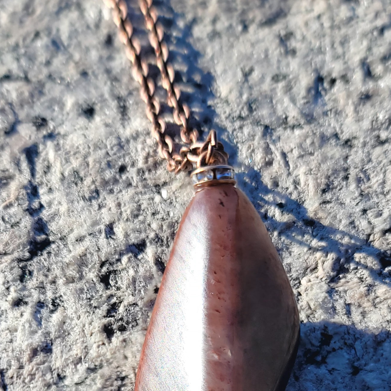 This highly distinctive Ferruginous Quartz Pendant is the perfect gift for the special someone in your life