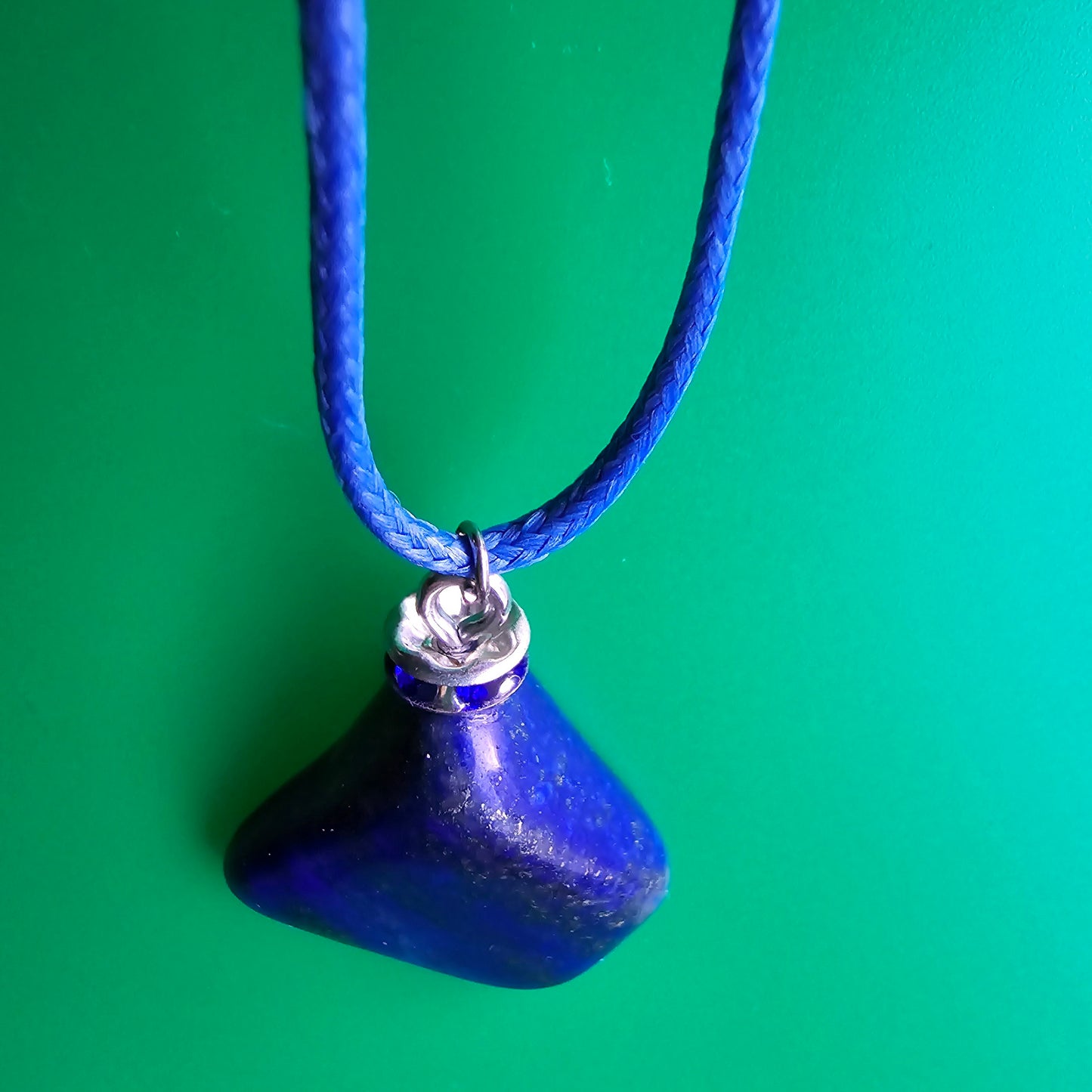 UNIQUE LAPIS LAZULI PENDANT. Great gift for you, or for that special someone.