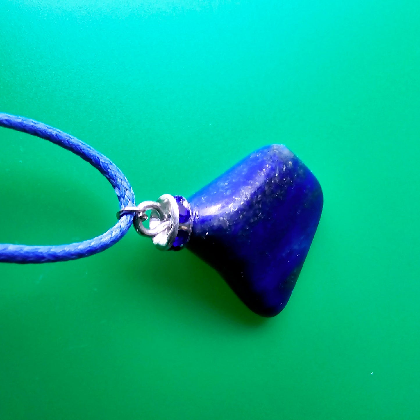 UNIQUE LAPIS LAZULI PENDANT. Great gift for you, or for that special someone.