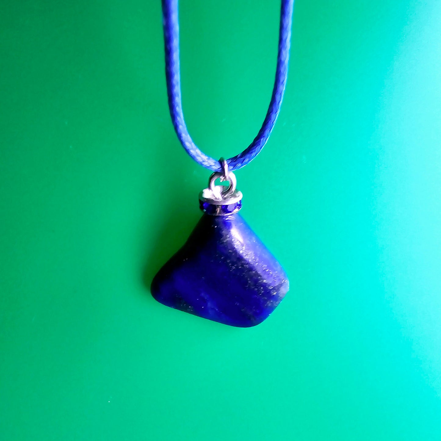 UNIQUE LAPIS LAZULI PENDANT. Great gift for you, or for that special someone.