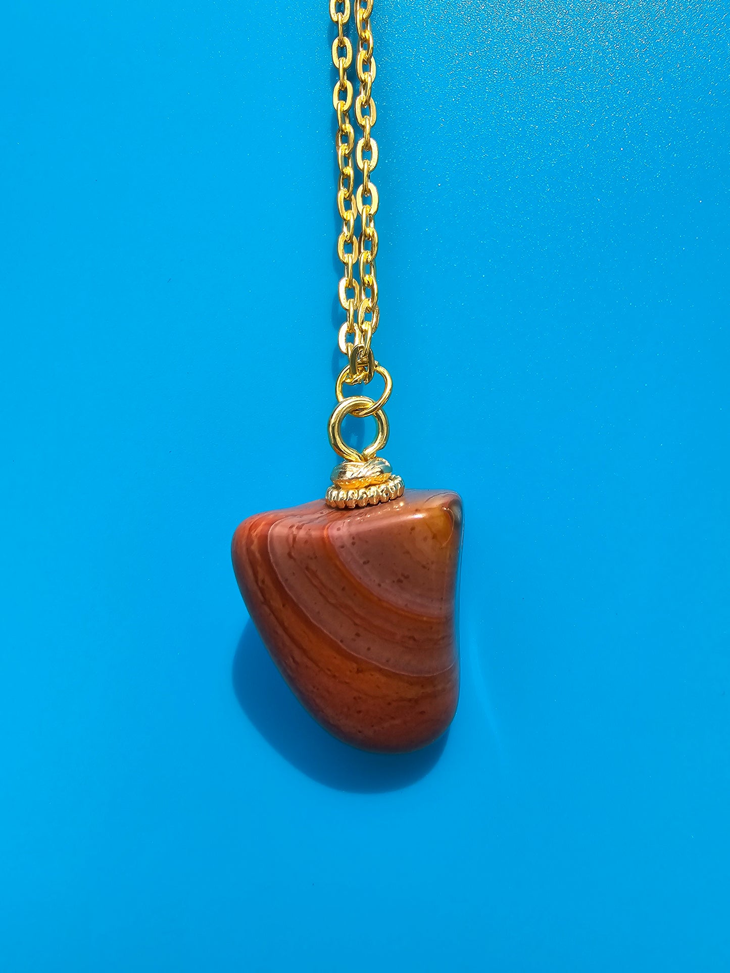 COOL POLYCHROME JASPER PENDANT