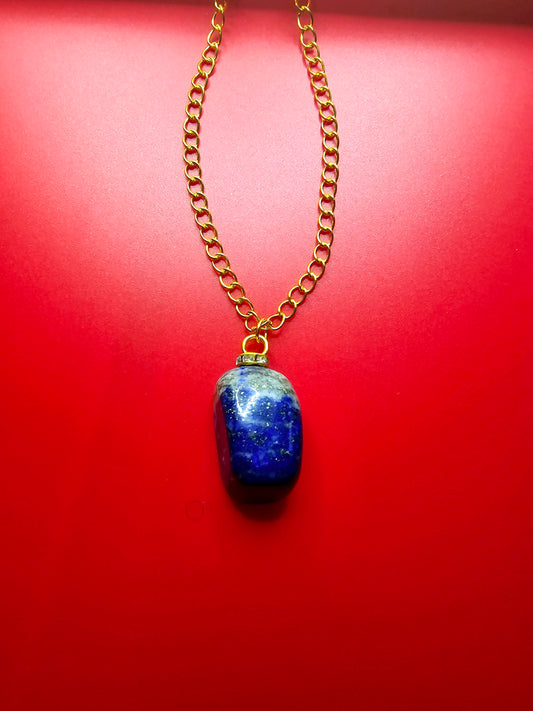 Unique Lapis Lazuli Pendant