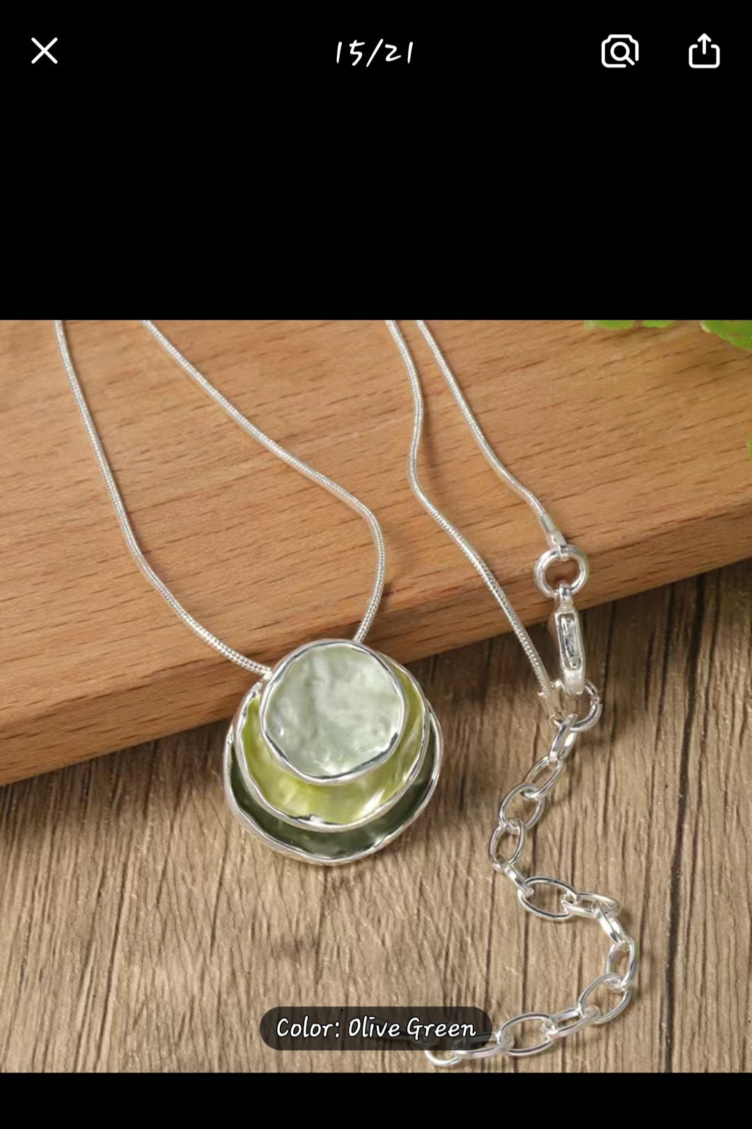 Cute, unique, expressive enamel alloy pendant necklace