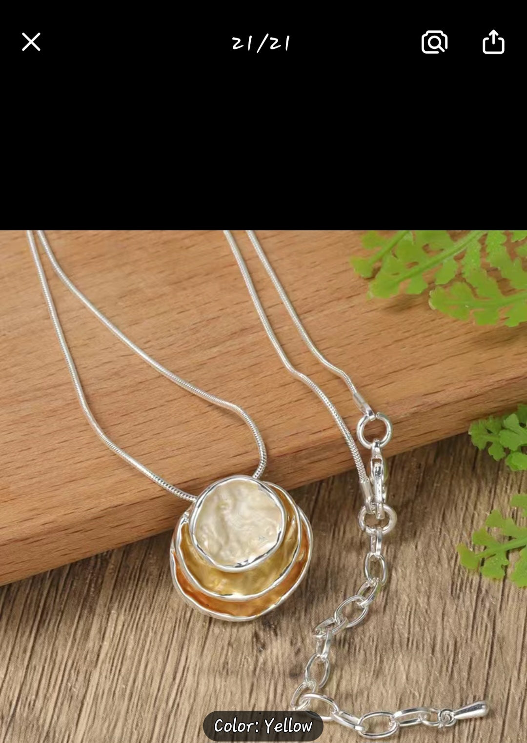 Cute, unique, expressive enamel alloy pendant necklace