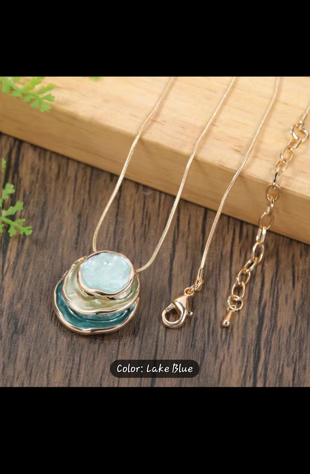 Cute, unique, expressive enamel alloy pendant necklace