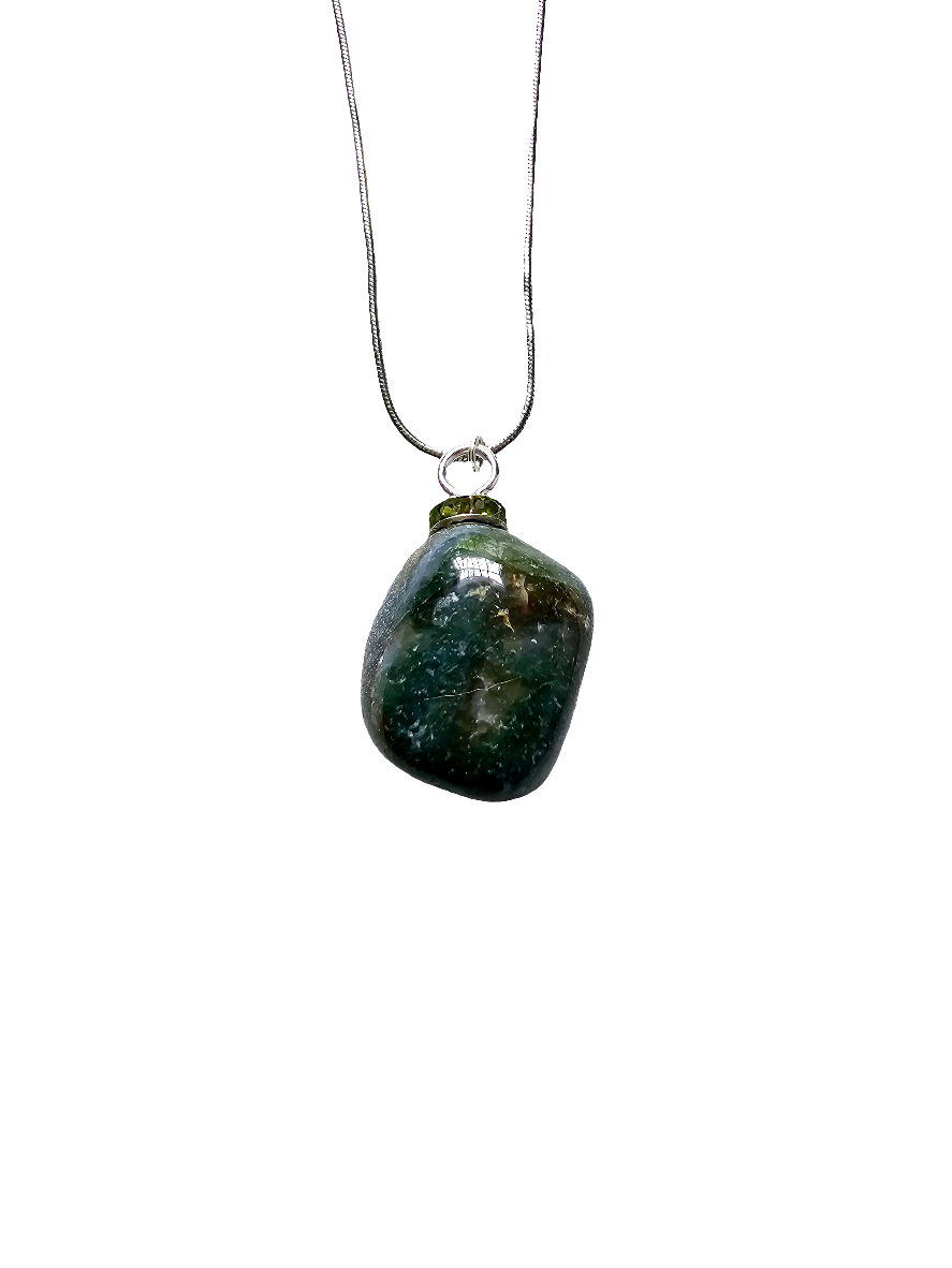 Moss Agate Pendant