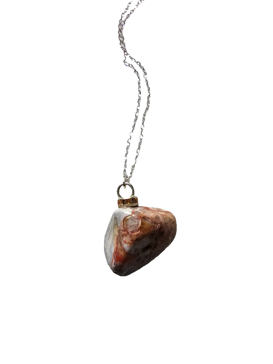 Lace Agate Pendant