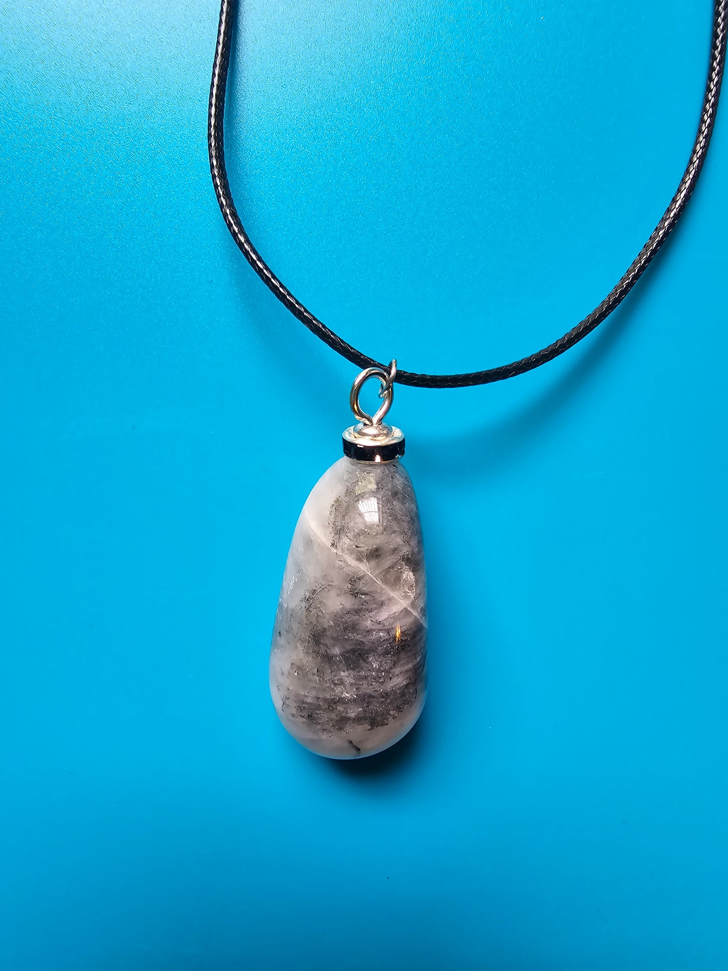 Black Moonstone Pendant