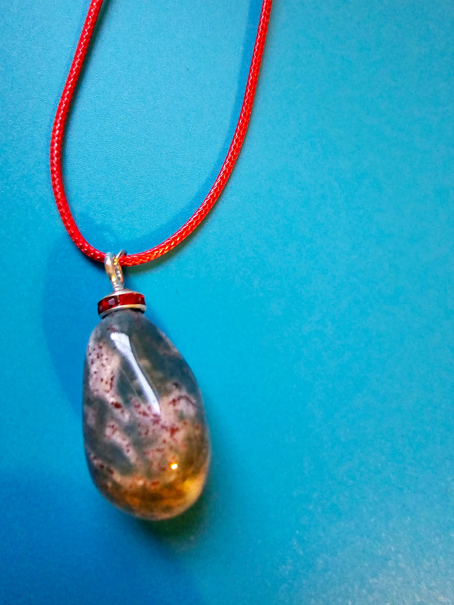 Bloodstone Pendant