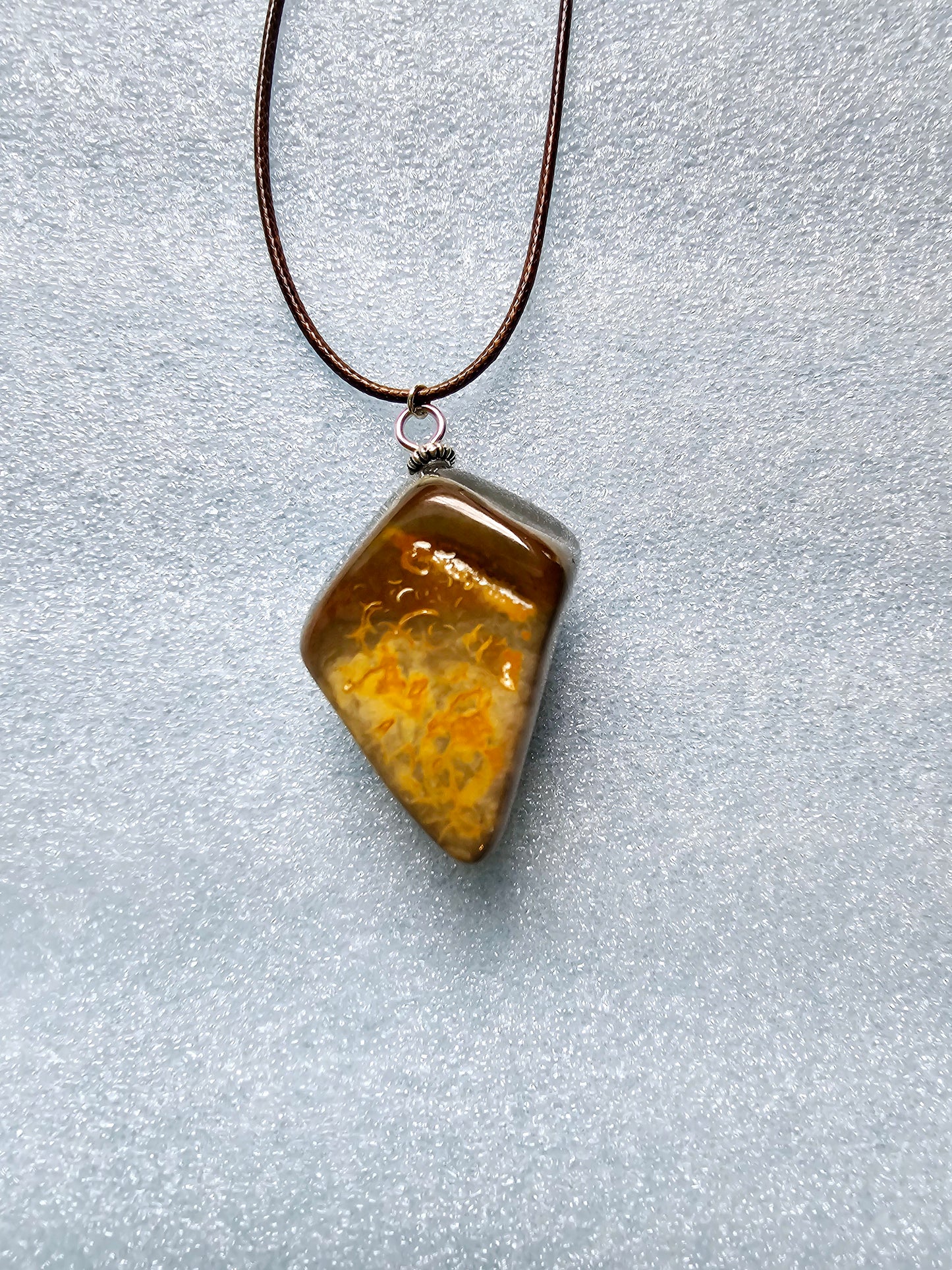 BOLD & BEAUTIFUL DESERT JASPER PENDANT