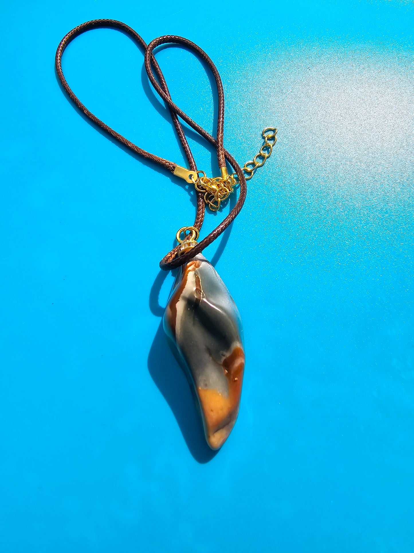 BOLD & SUPER UNIQUE DESERT JASPER PENDANT