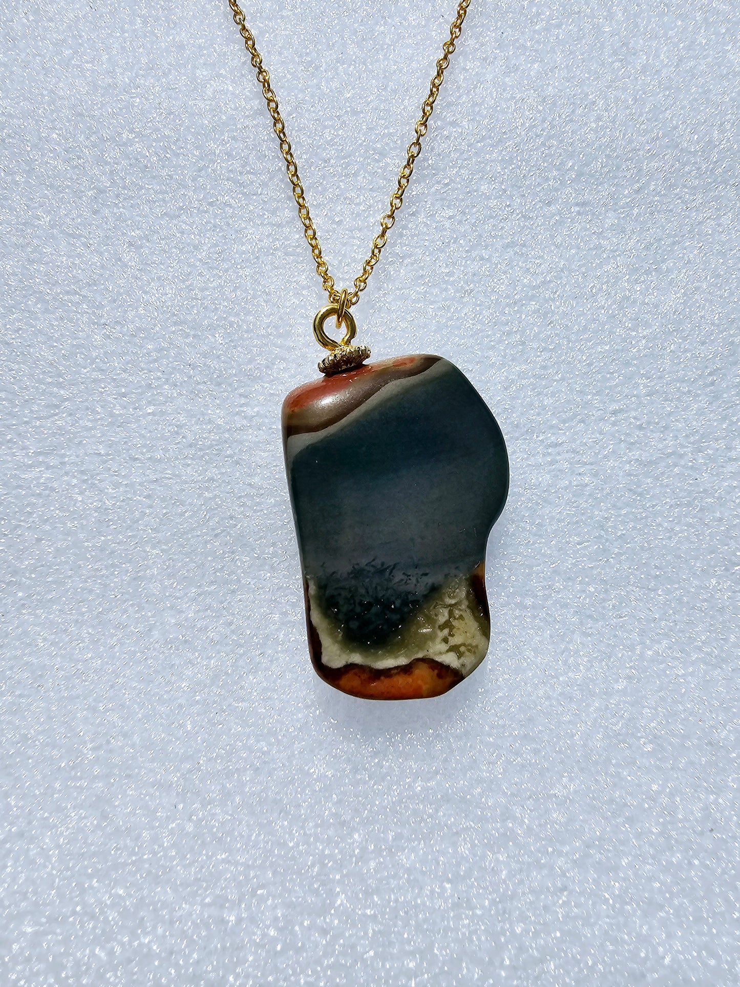 A BEAUTIFUL DESERT JASPER PENDANT