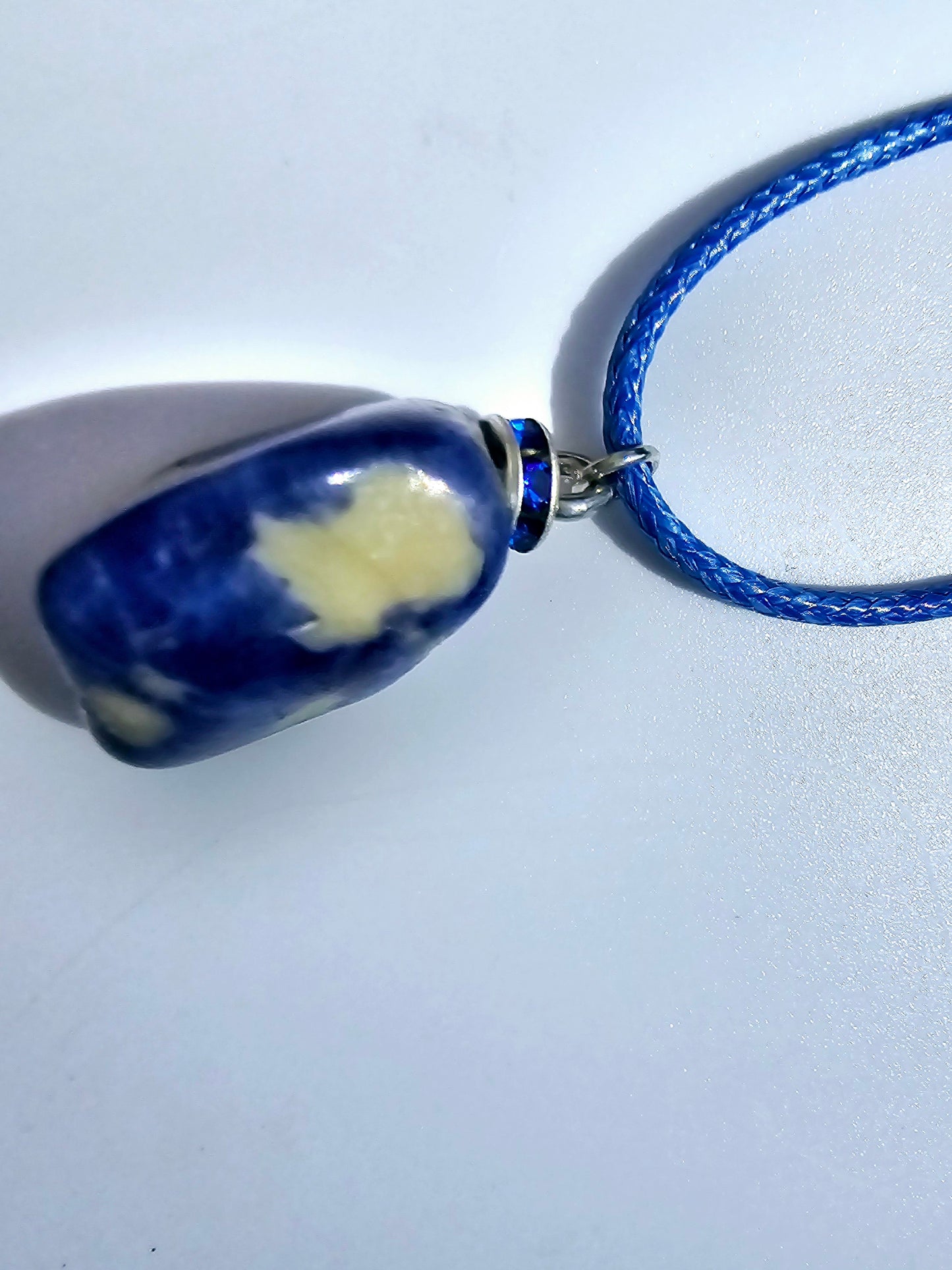 CUTE BLUE & WHITE SODALITE PENDANT