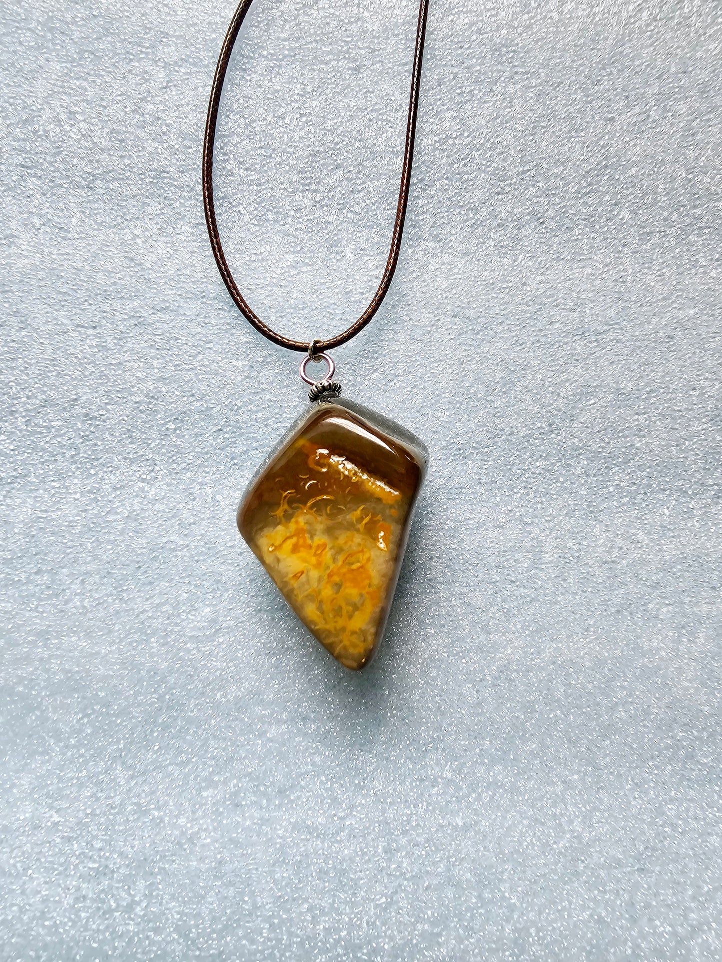 BOLD & BEAUTIFUL DESERT JASPER PENDANT