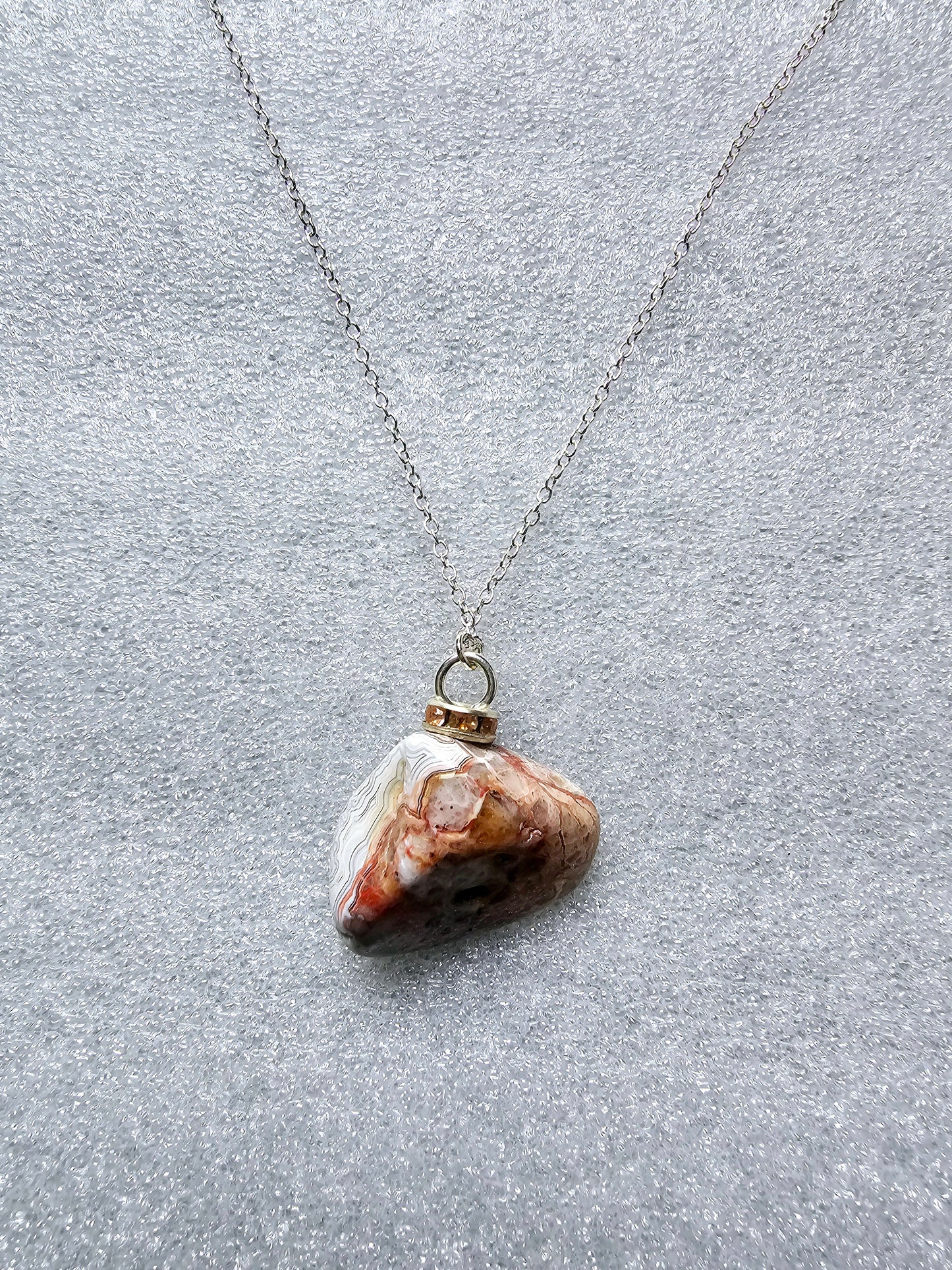 Lace Agate Pendant