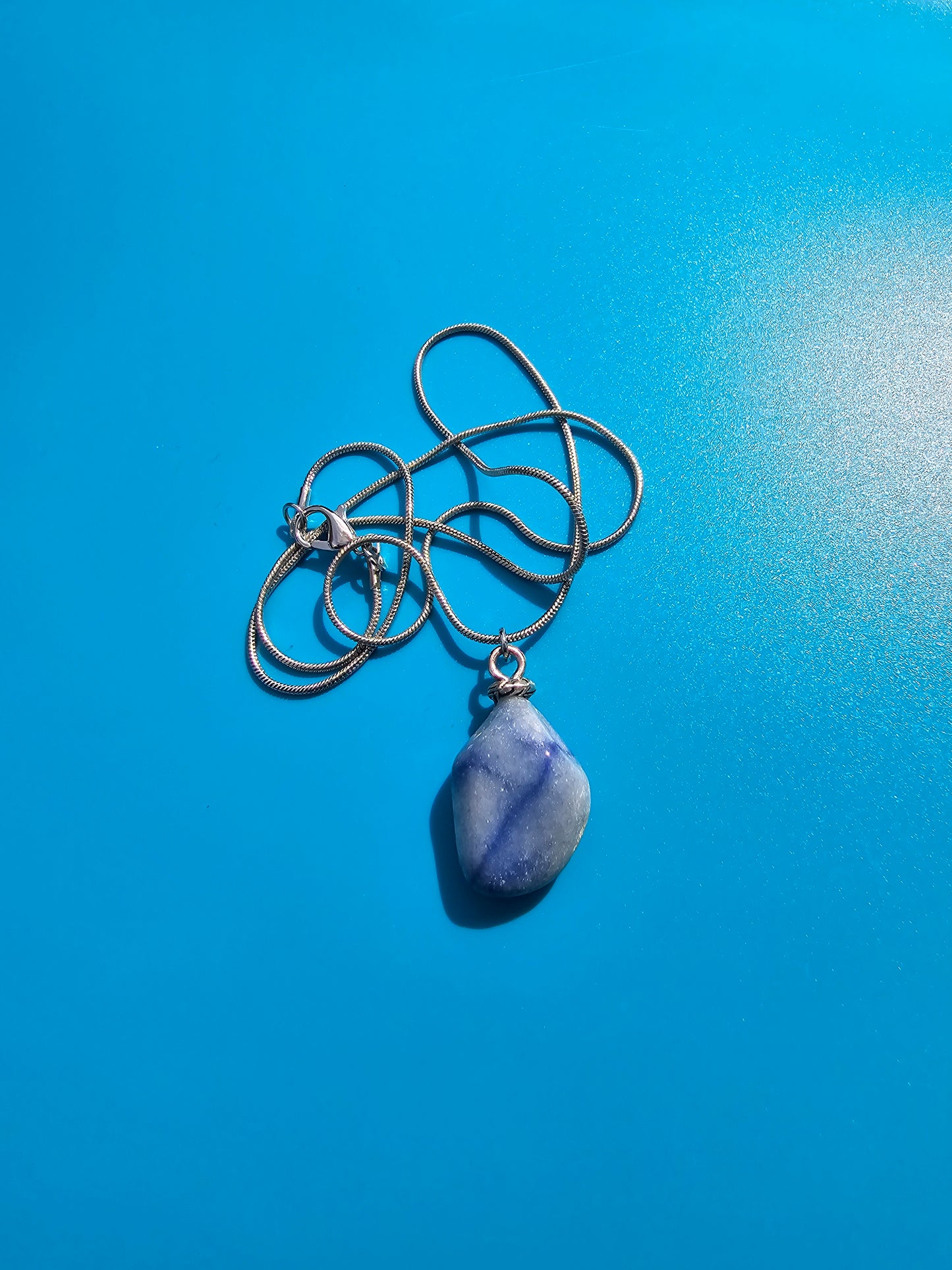 BLUE AVENTURINE PENDANT