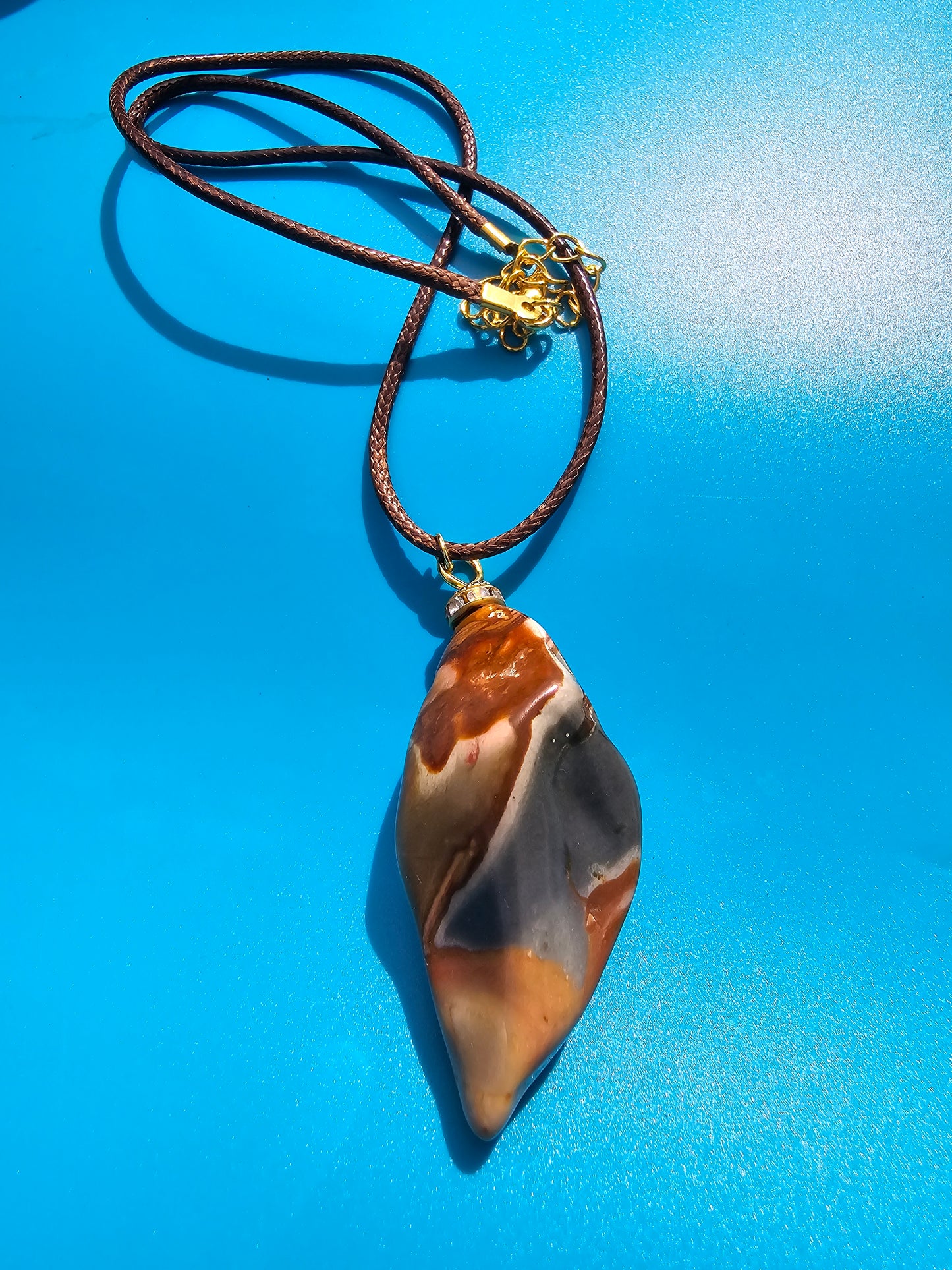 BOLD & SUPER UNIQUE DESERT JASPER PENDANT