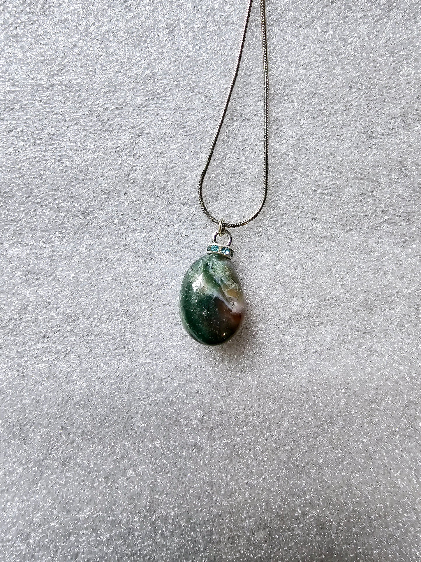 Beautiful Multicolored Bloodstone Pendant