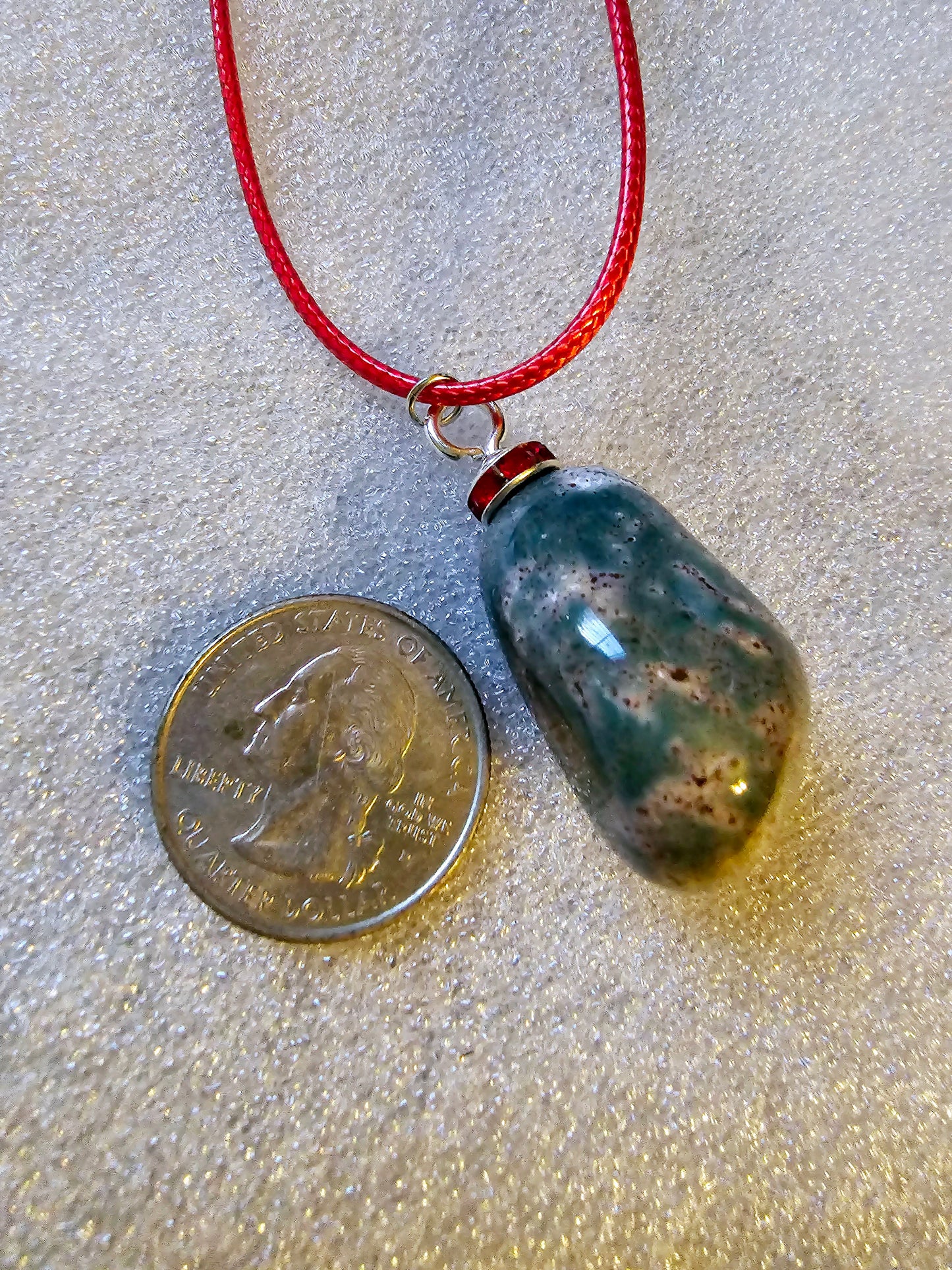 Bloodstone Pendant