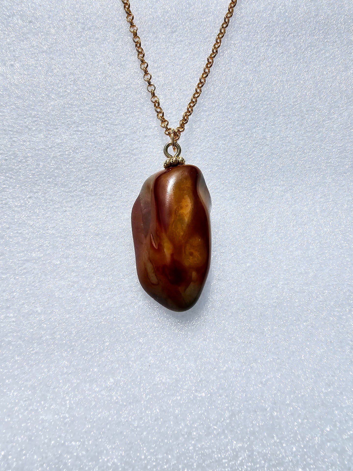 UNIQUE DESERT JASPER PENDANT