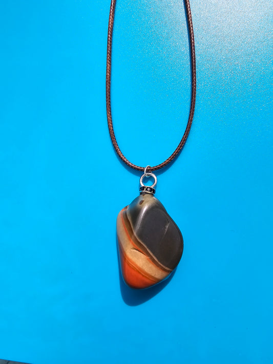 AMAZING DESERT JASPER PENDANT