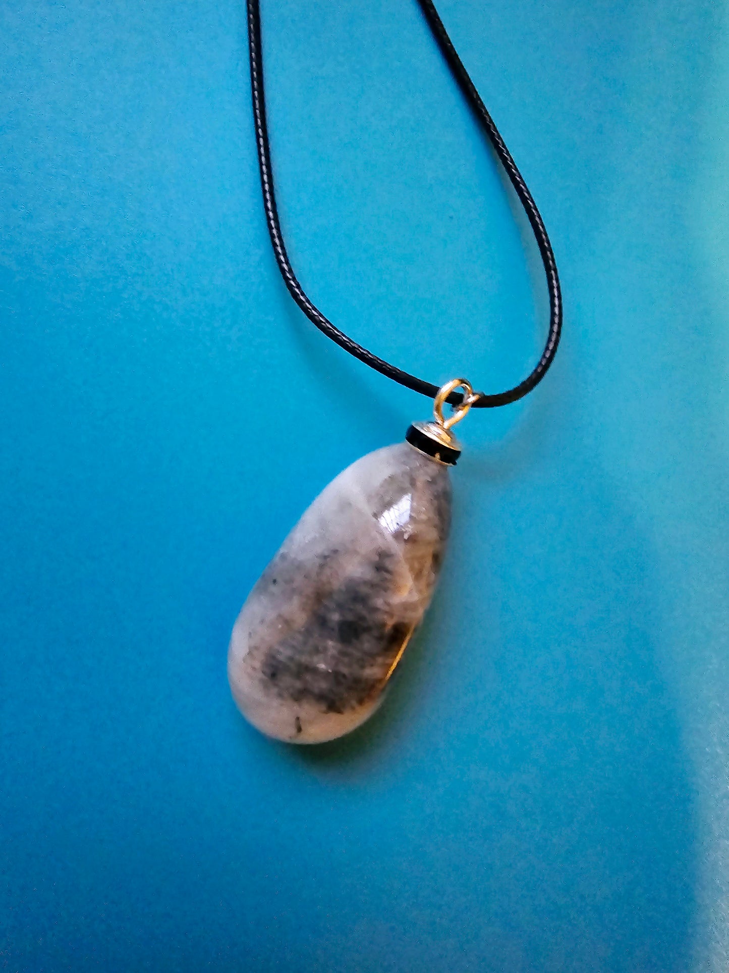 Black Moonstone Pendant