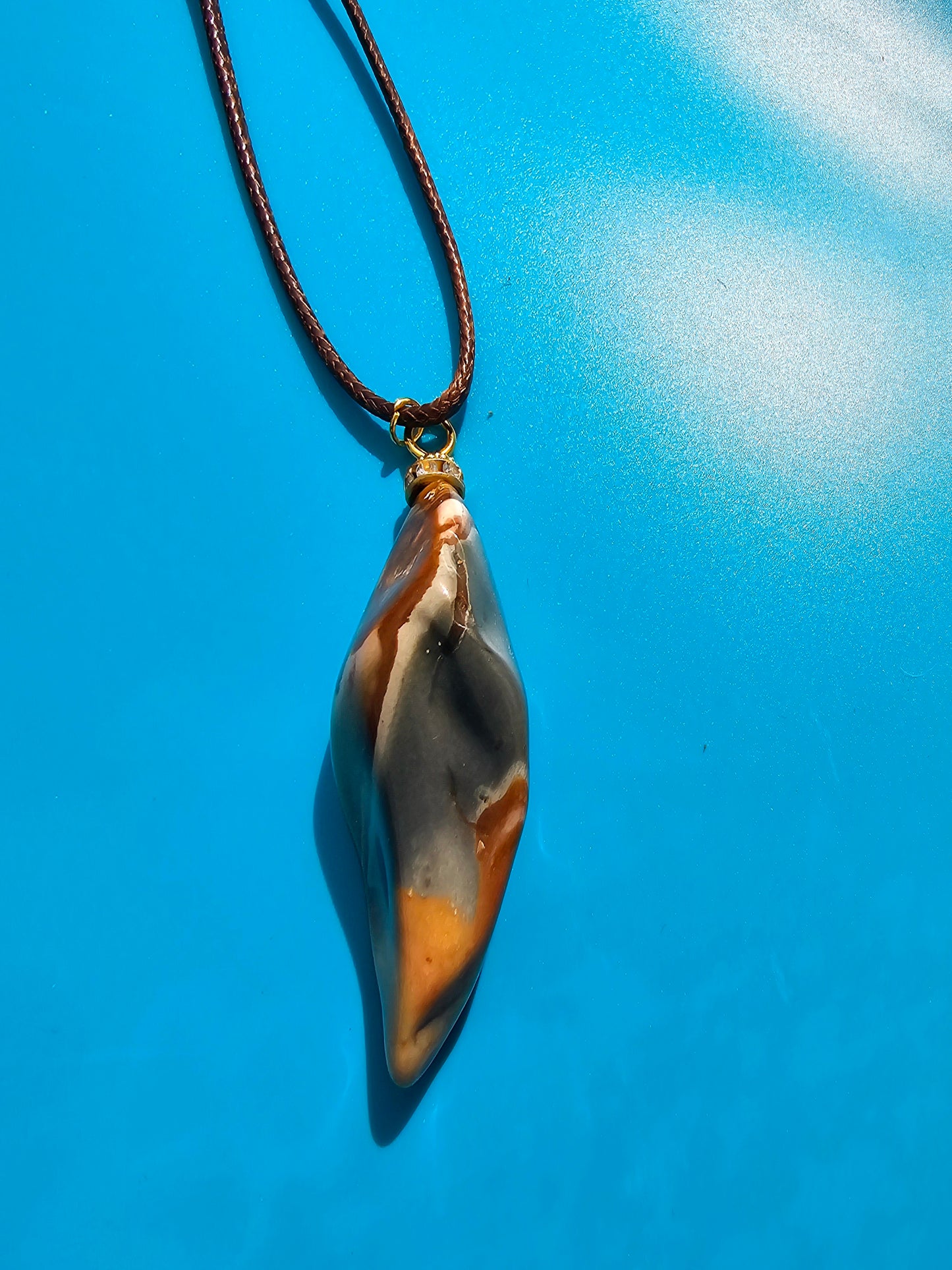 BOLD & SUPER UNIQUE DESERT JASPER PENDANT