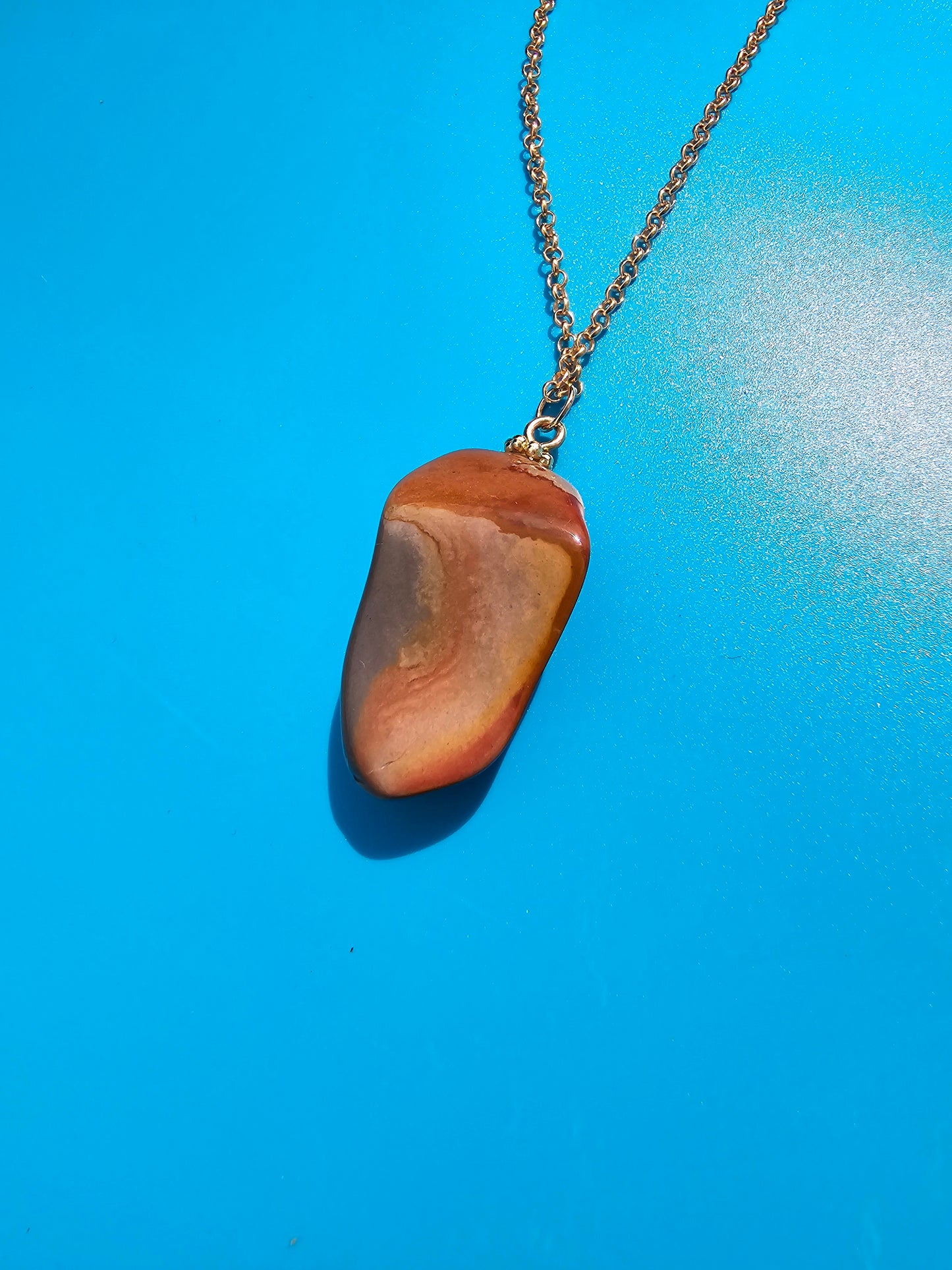 UNIQUE DESERT JASPER PENDANT