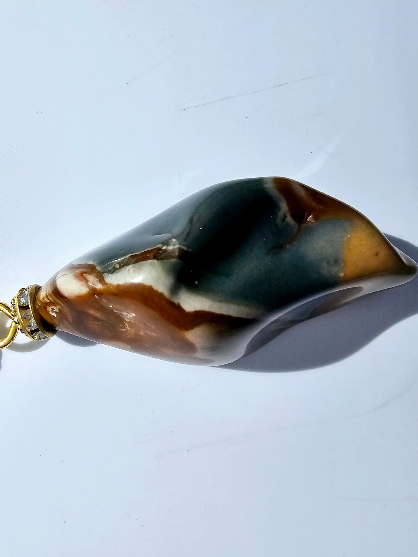 BOLD & SUPER UNIQUE DESERT JASPER PENDANT