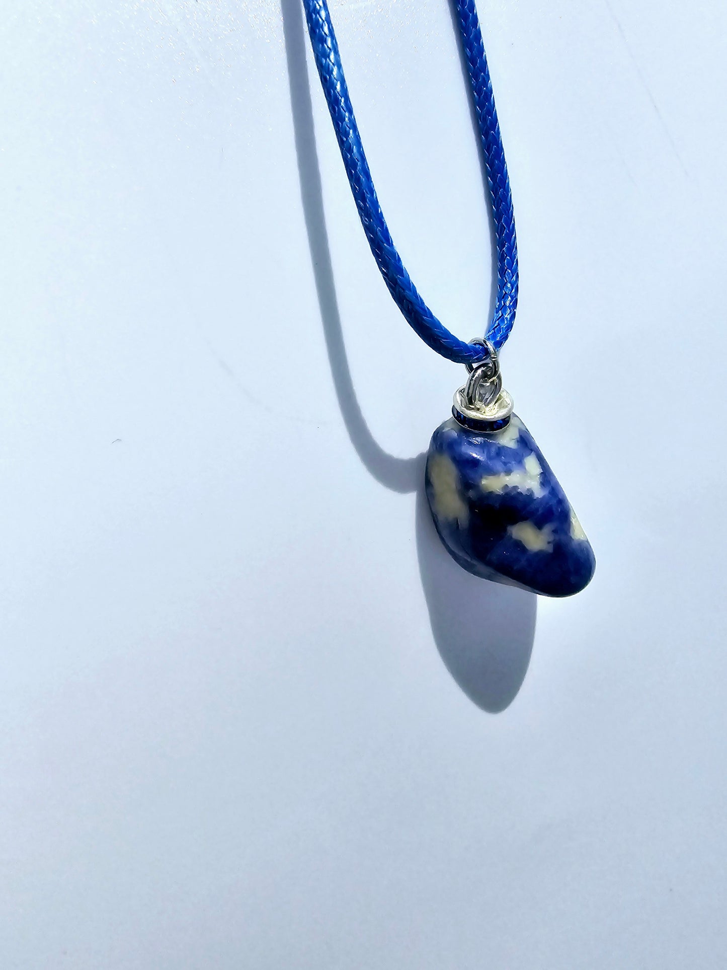 CUTE BLUE & WHITE SODALITE PENDANT