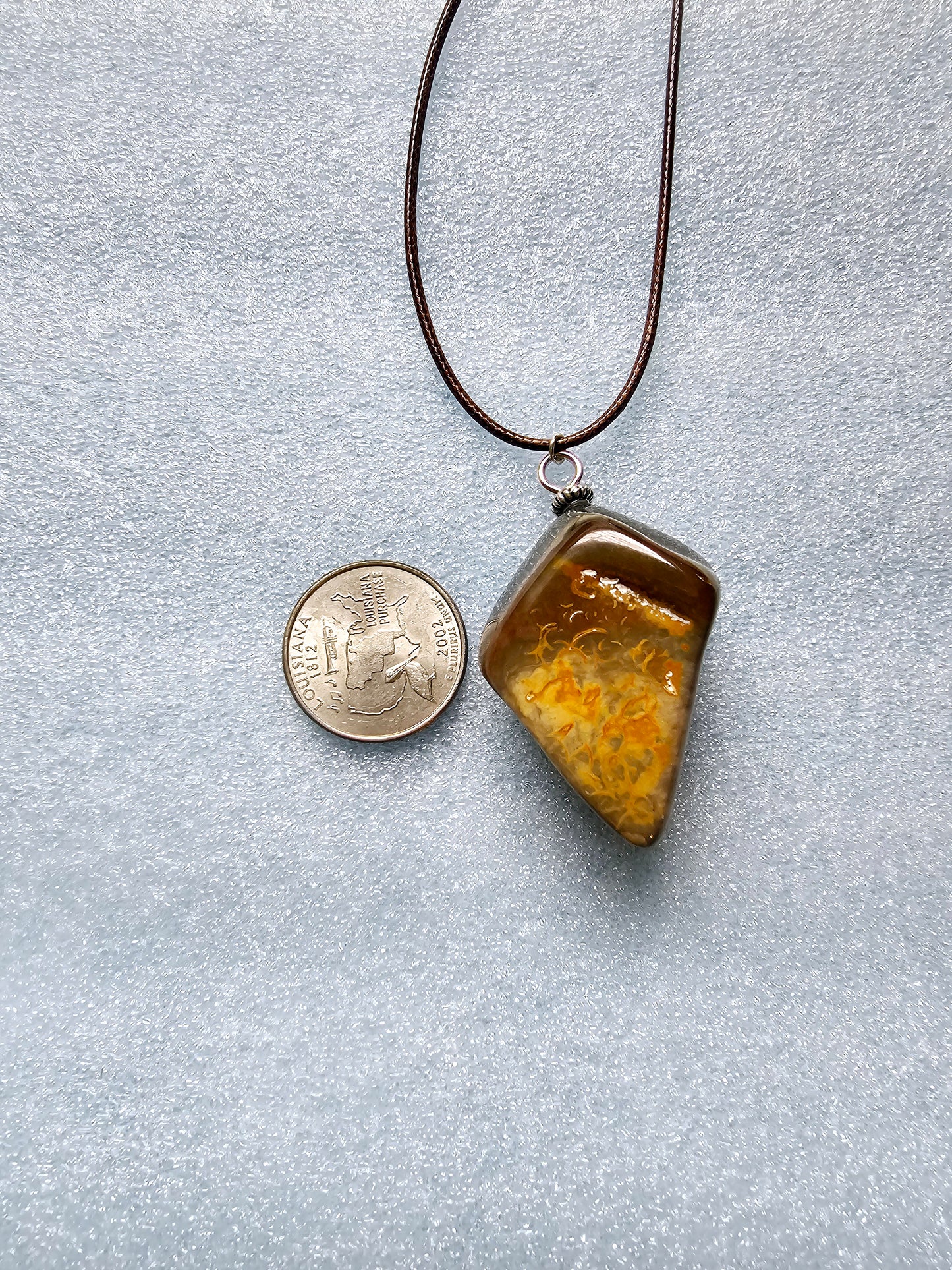 BOLD & BEAUTIFUL DESERT JASPER PENDANT