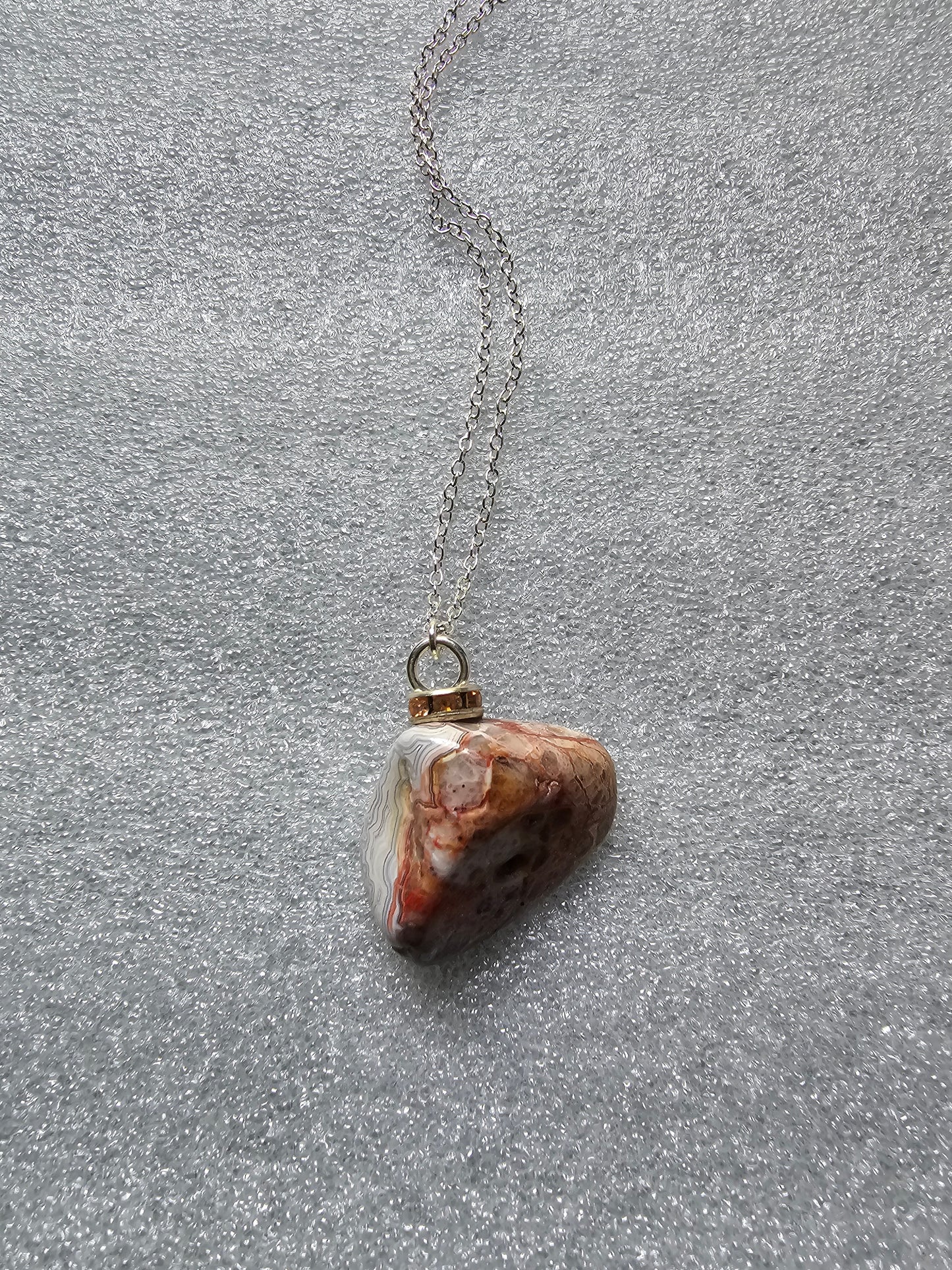 Lace Agate Pendant