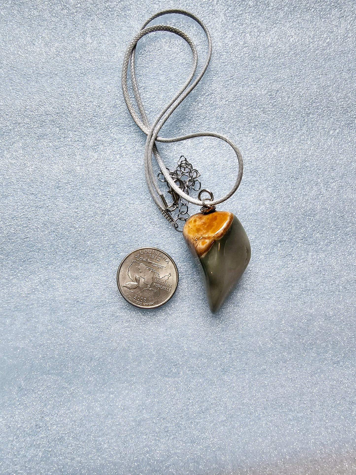 BOLD DESERT JASPER PENDANT