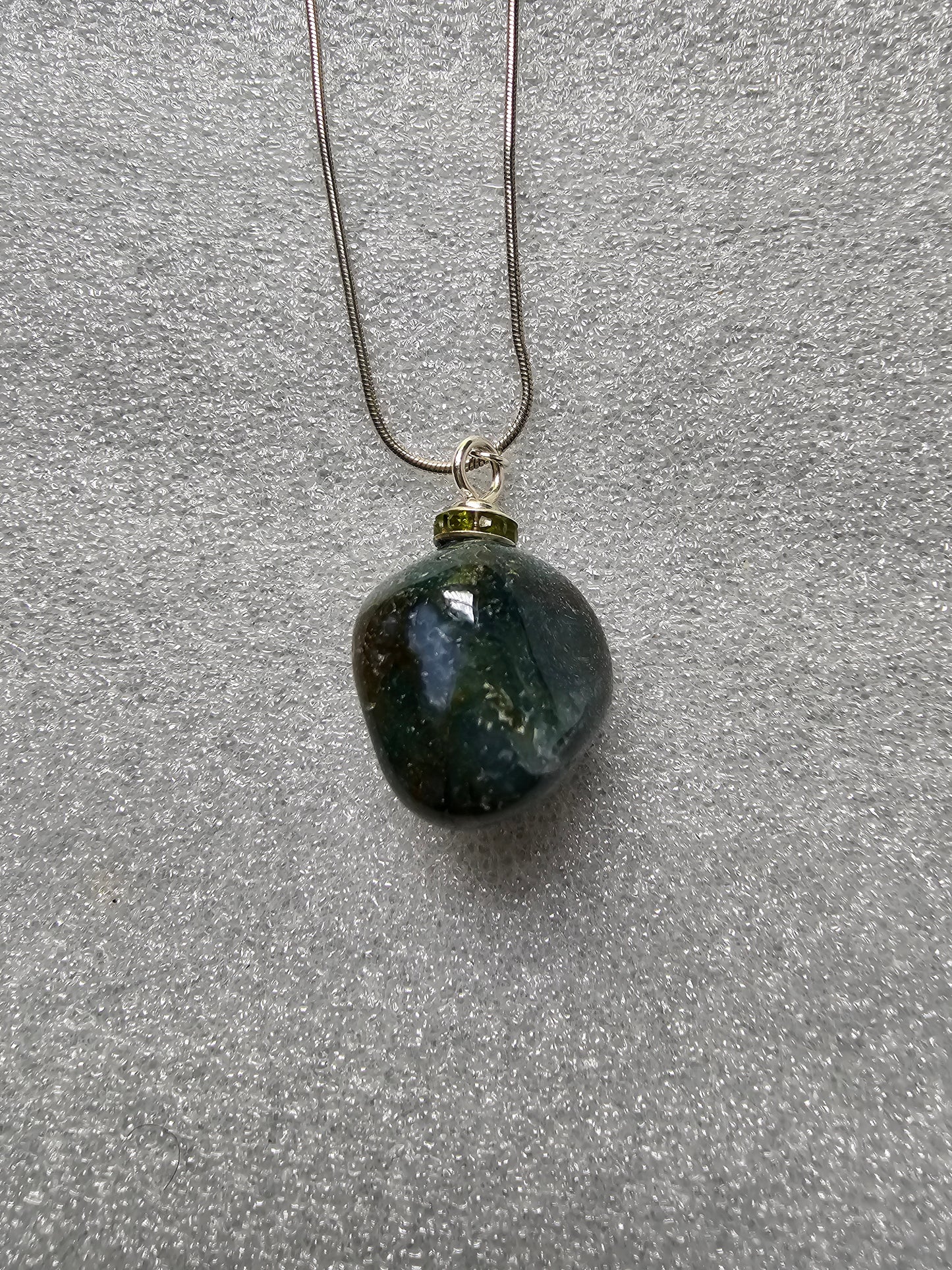 Moss Agate Pendant