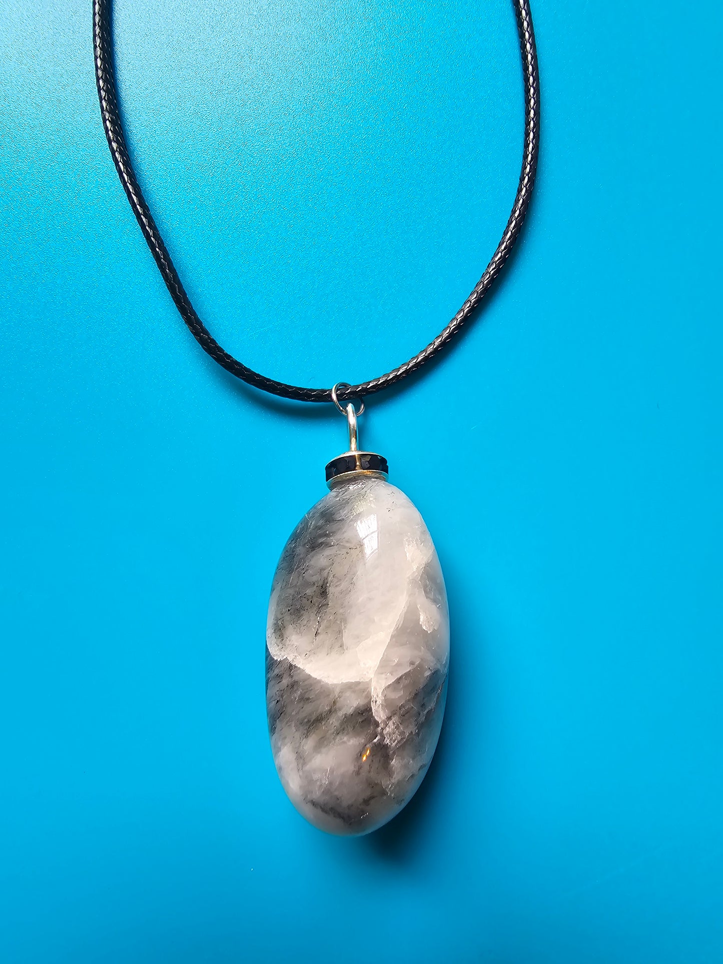 Black Moonstone Pendant