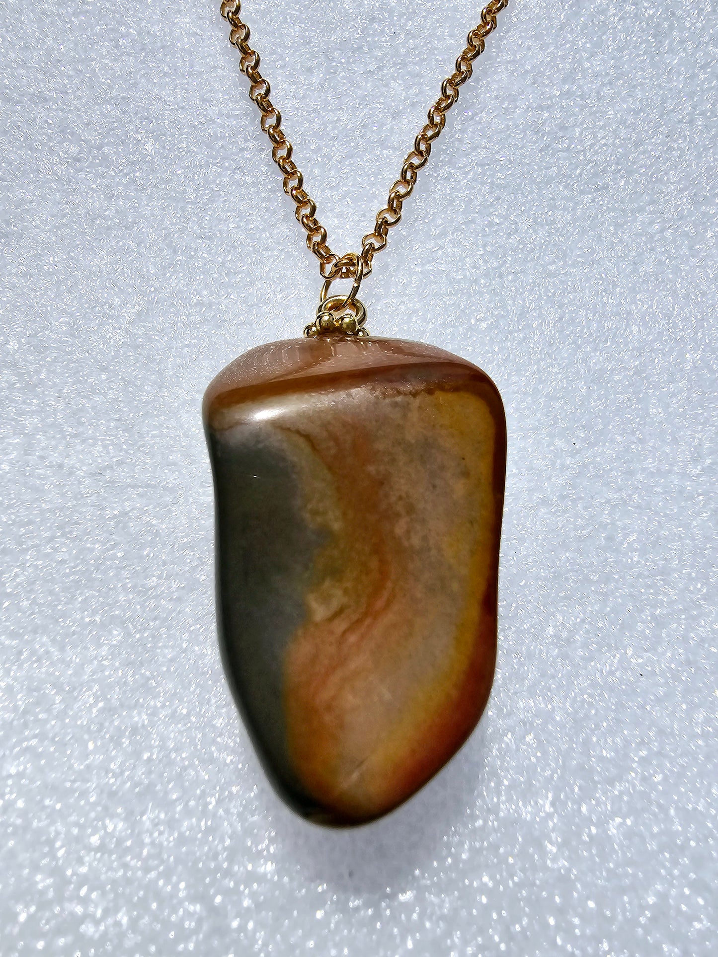 UNIQUE DESERT JASPER PENDANT