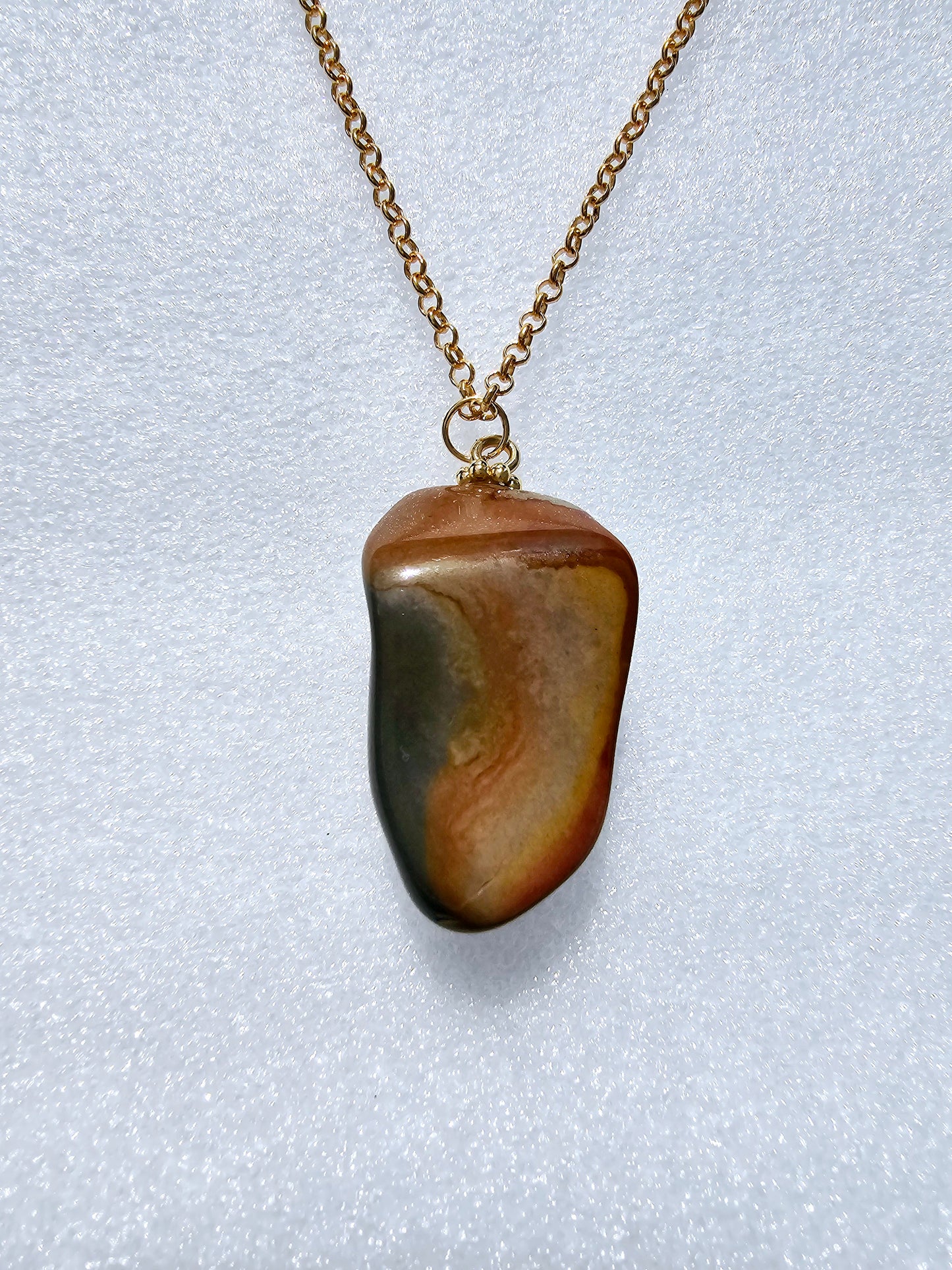 UNIQUE DESERT JASPER PENDANT