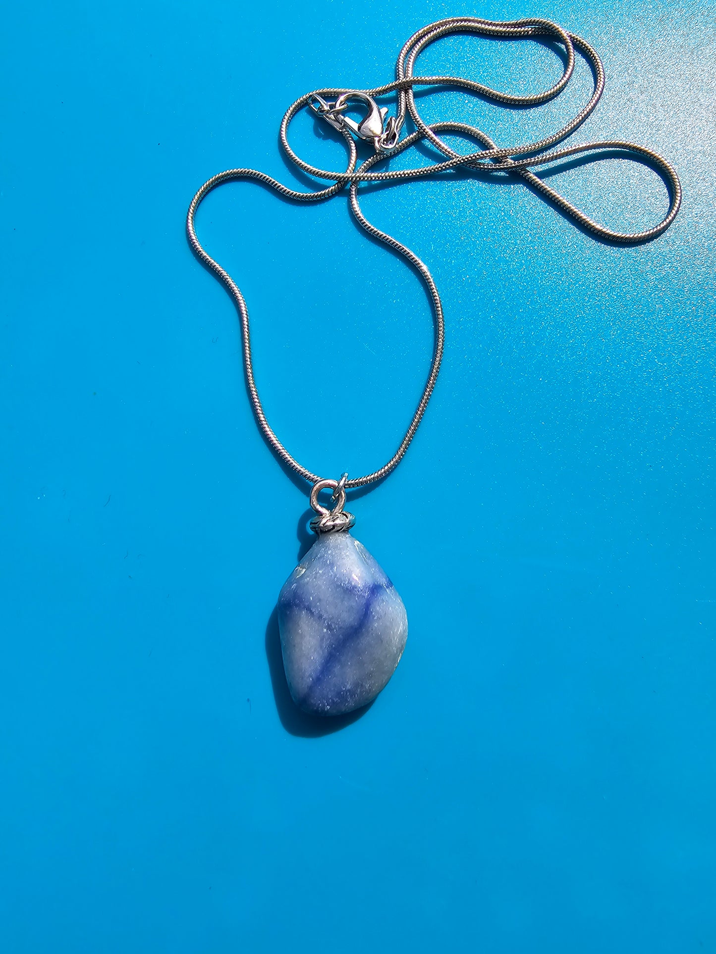 BLUE AVENTURINE PENDANT